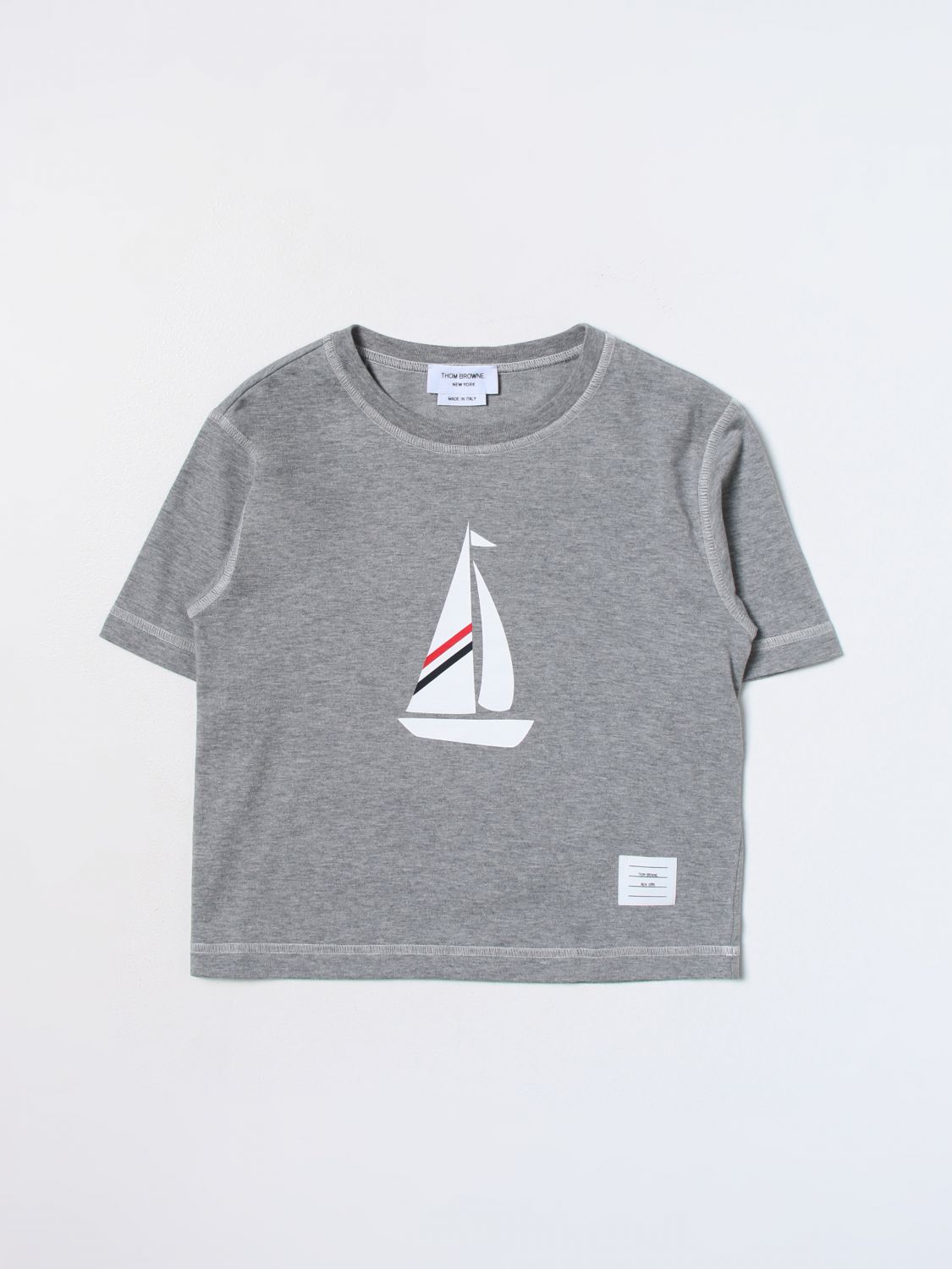 Thom Browne T-Shirt THOM BROWNE Kids colour Grey