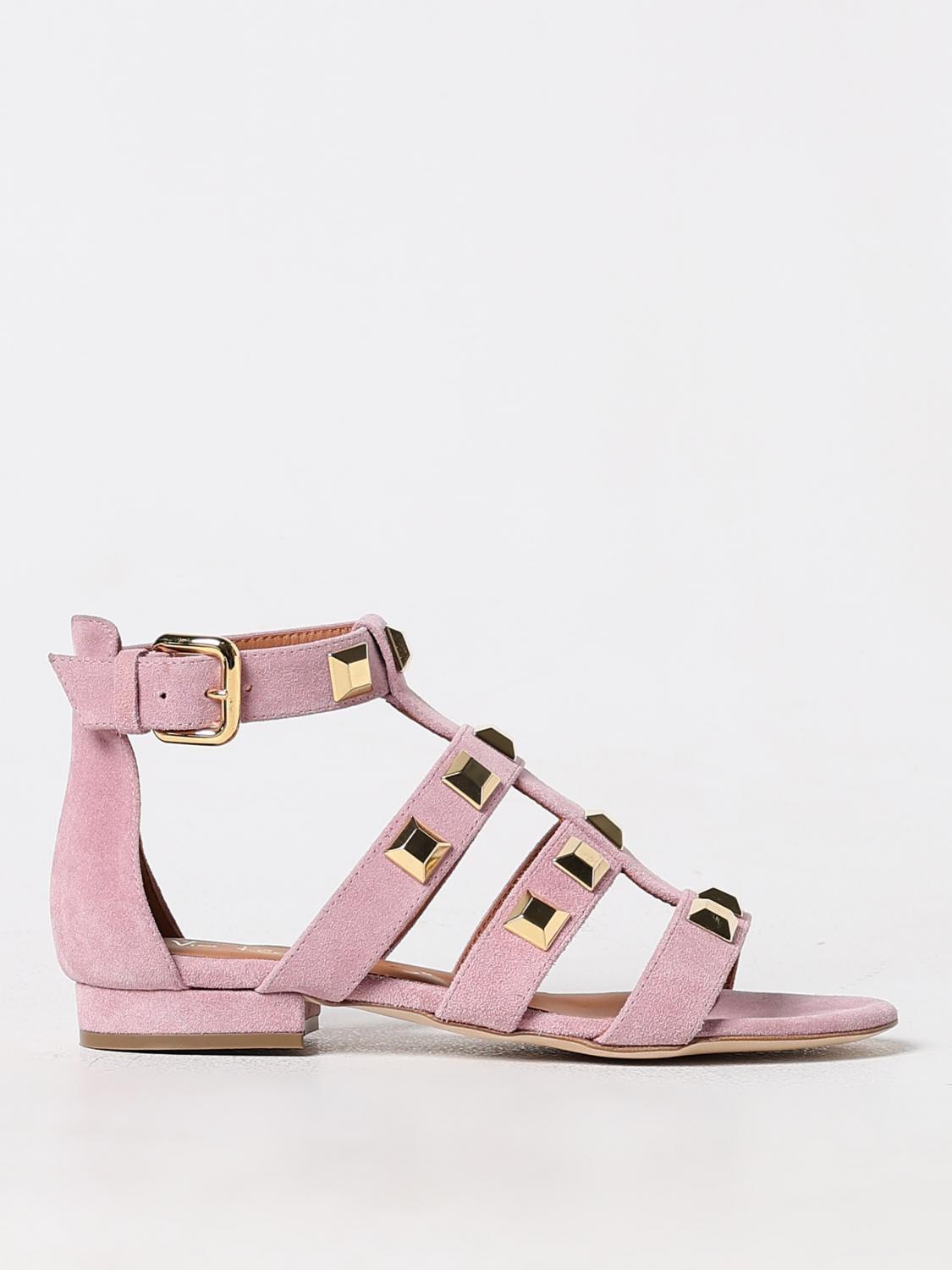 Via Roma 15 Flat Sandals VIA ROMA 15 Woman color Pink