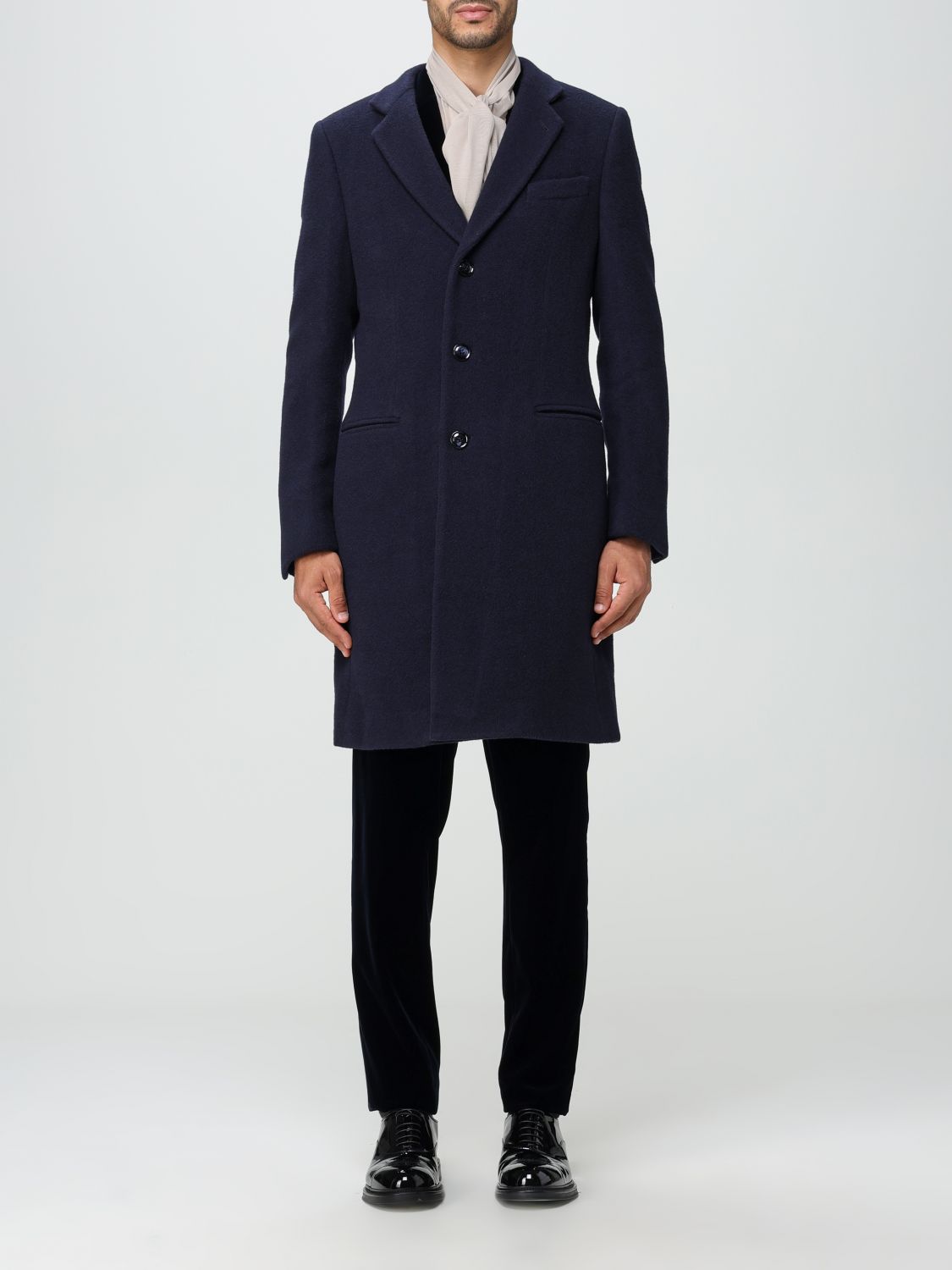 Giorgio Armani Coat GIORGIO ARMANI Men colour Blue