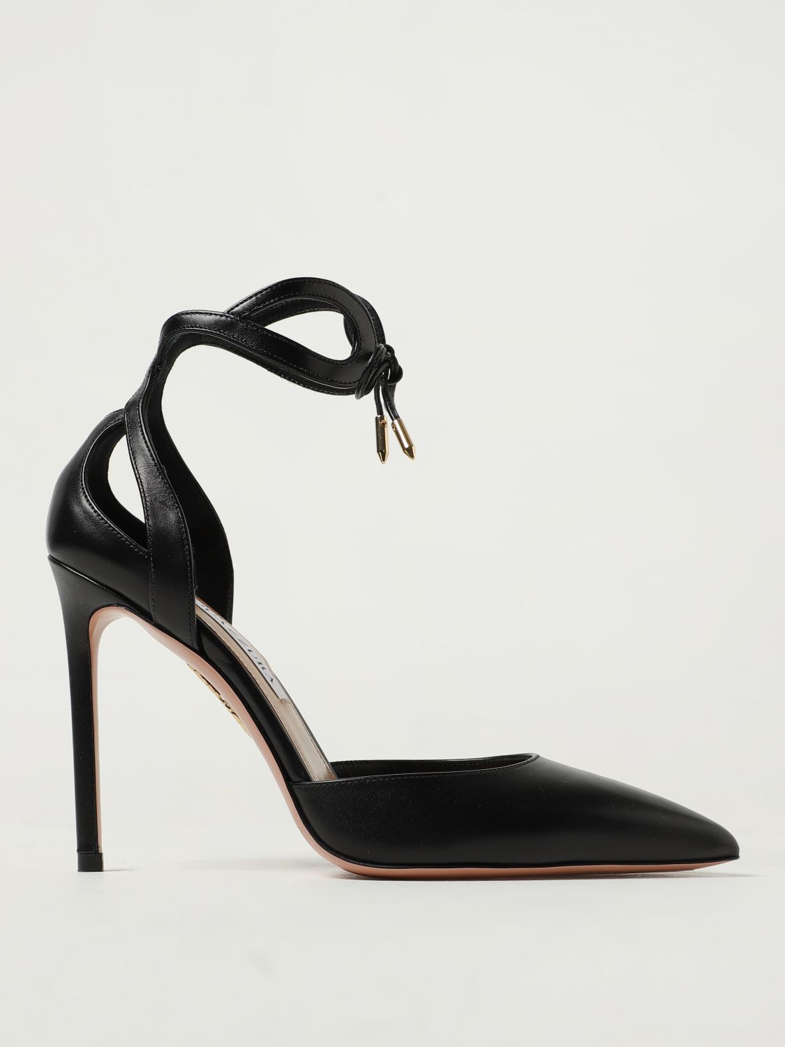 Aquazzura High Heel Shoes AQUAZZURA Woman colour Black