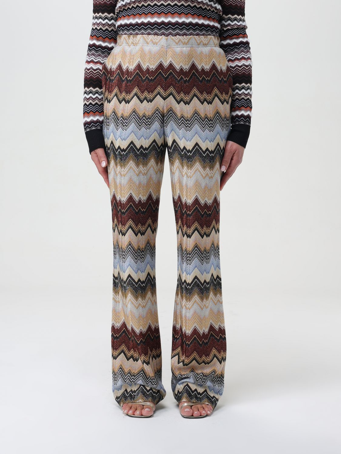 Missoni Trousers MISSONI Woman colour Multicolor