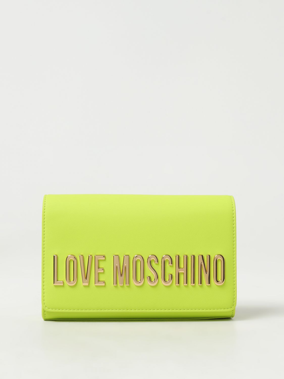 Love Moschino Crossbody Bags LOVE MOSCHINO Woman colour Lime