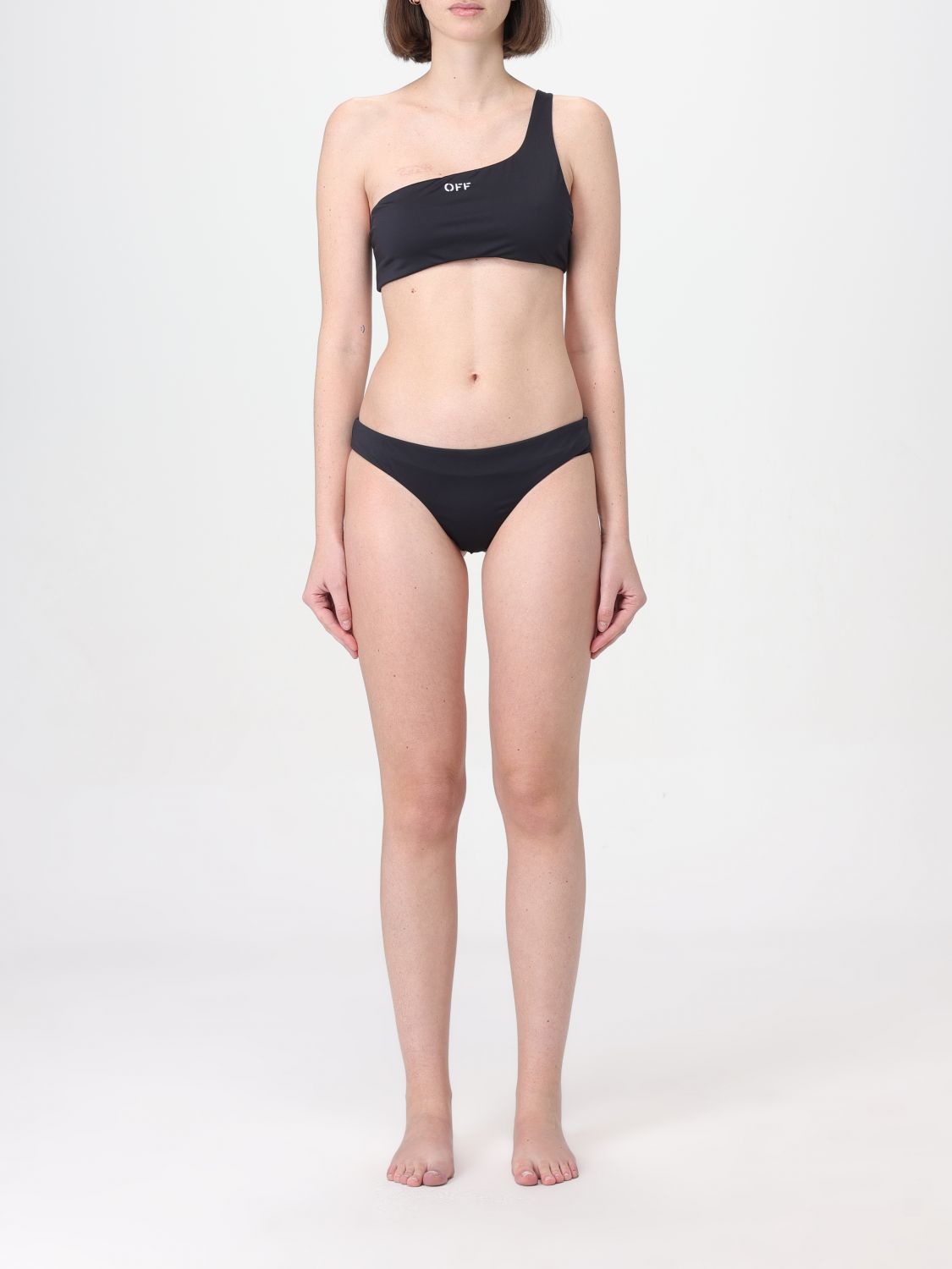 OFF-WHITE Swimsuit OFF-WHITE Woman colour Black