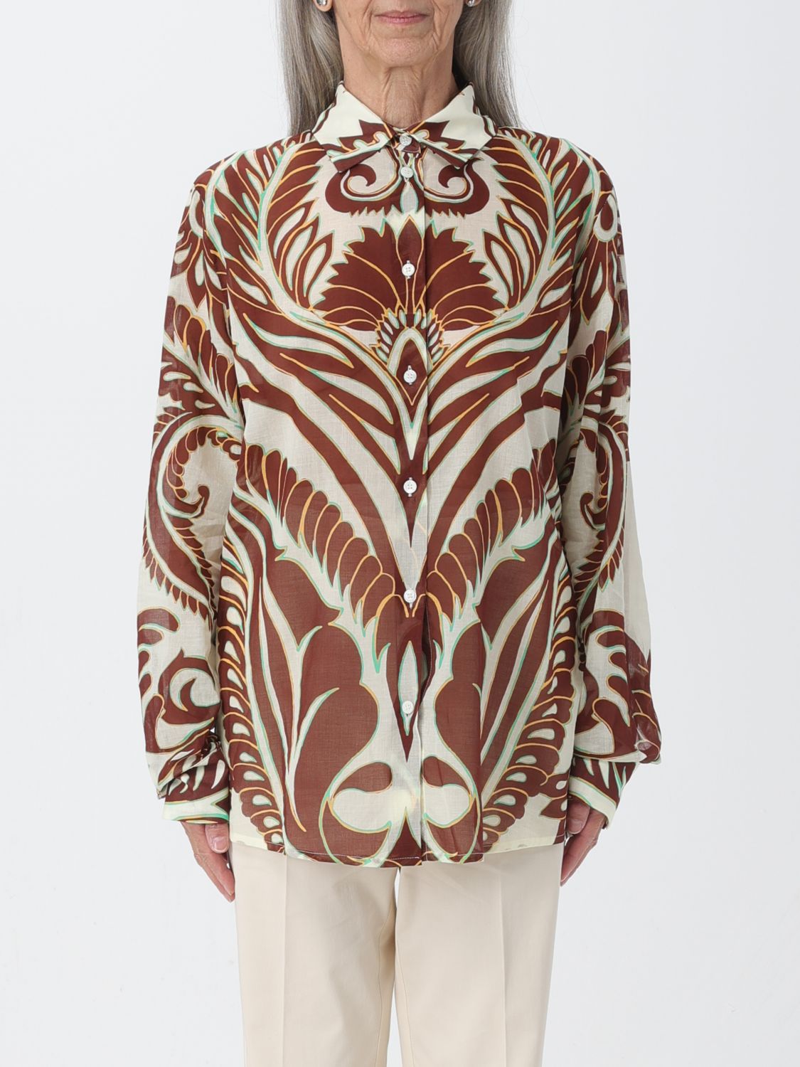 Etro Shirt ETRO Woman colour Beige