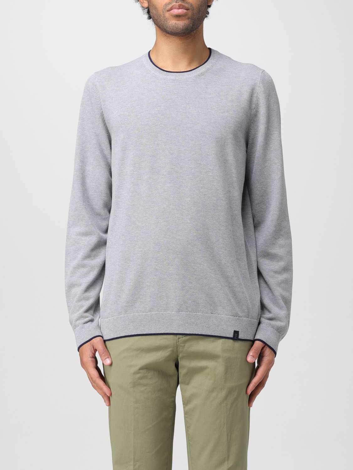 Fay Jumper FAY Men colour Grey