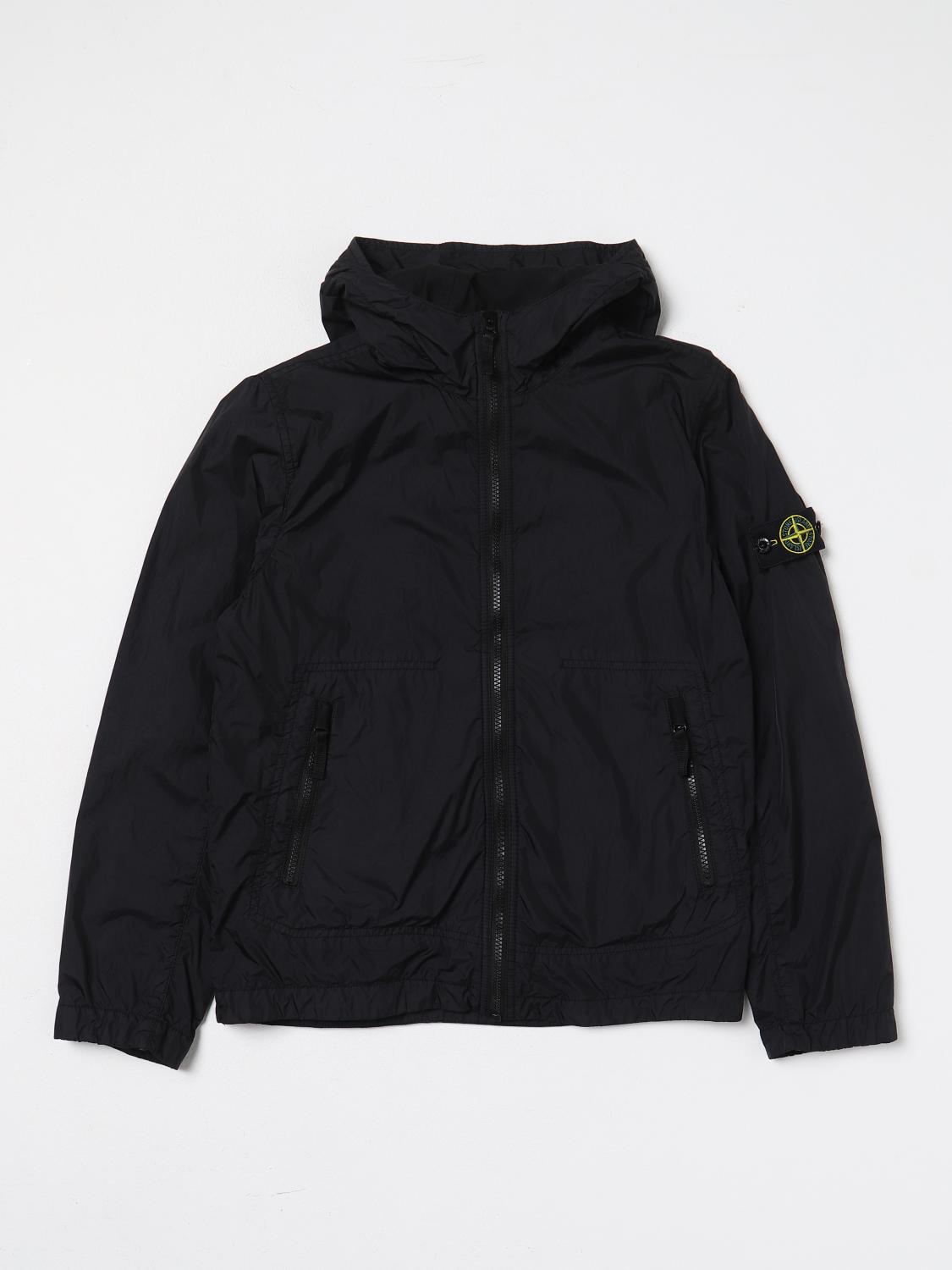 Stone Island Junior Jacket STONE ISLAND JUNIOR Kids colour Black