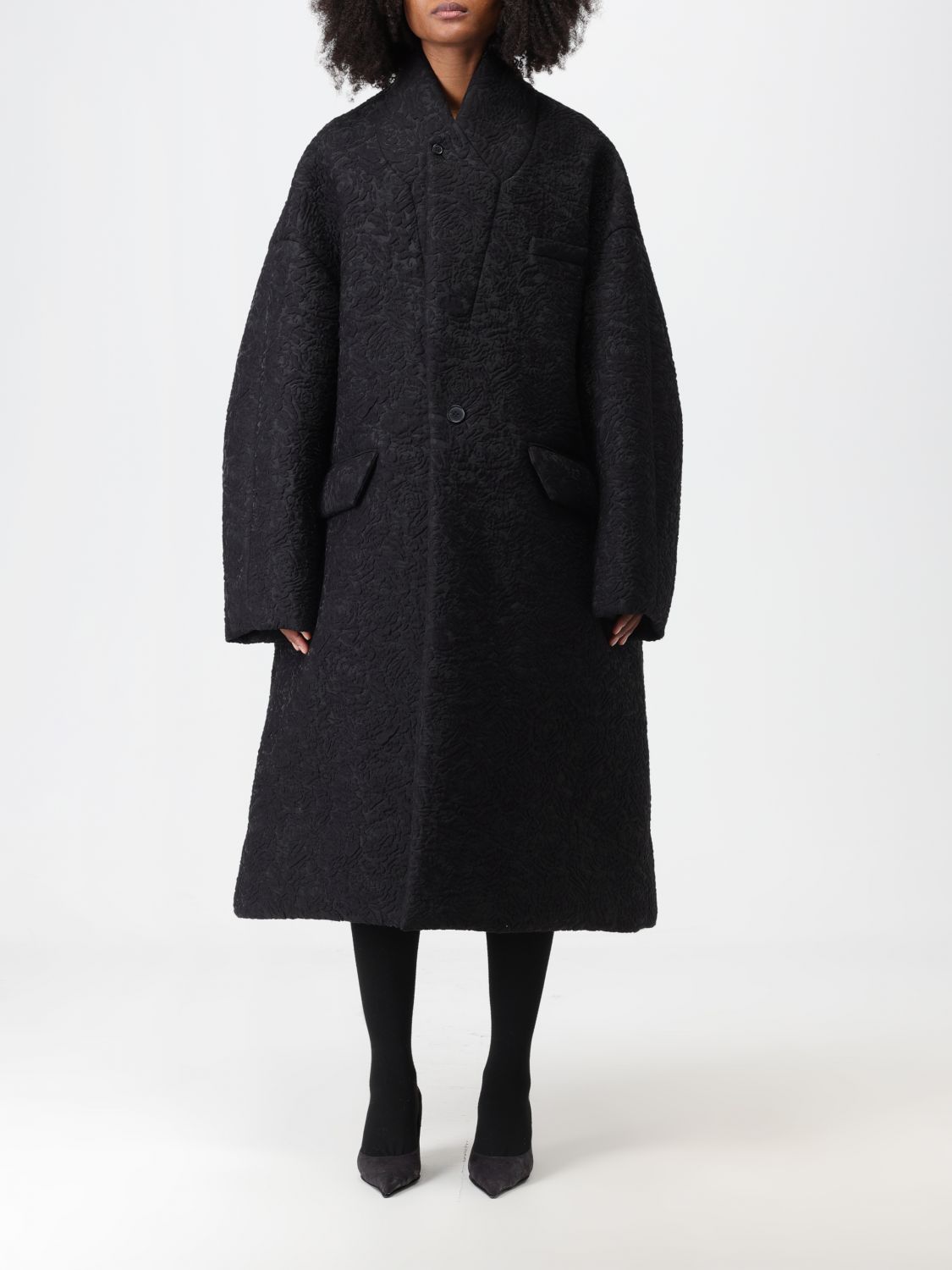 Maison Margiela Coat MAISON MARGIELA Woman colour Black