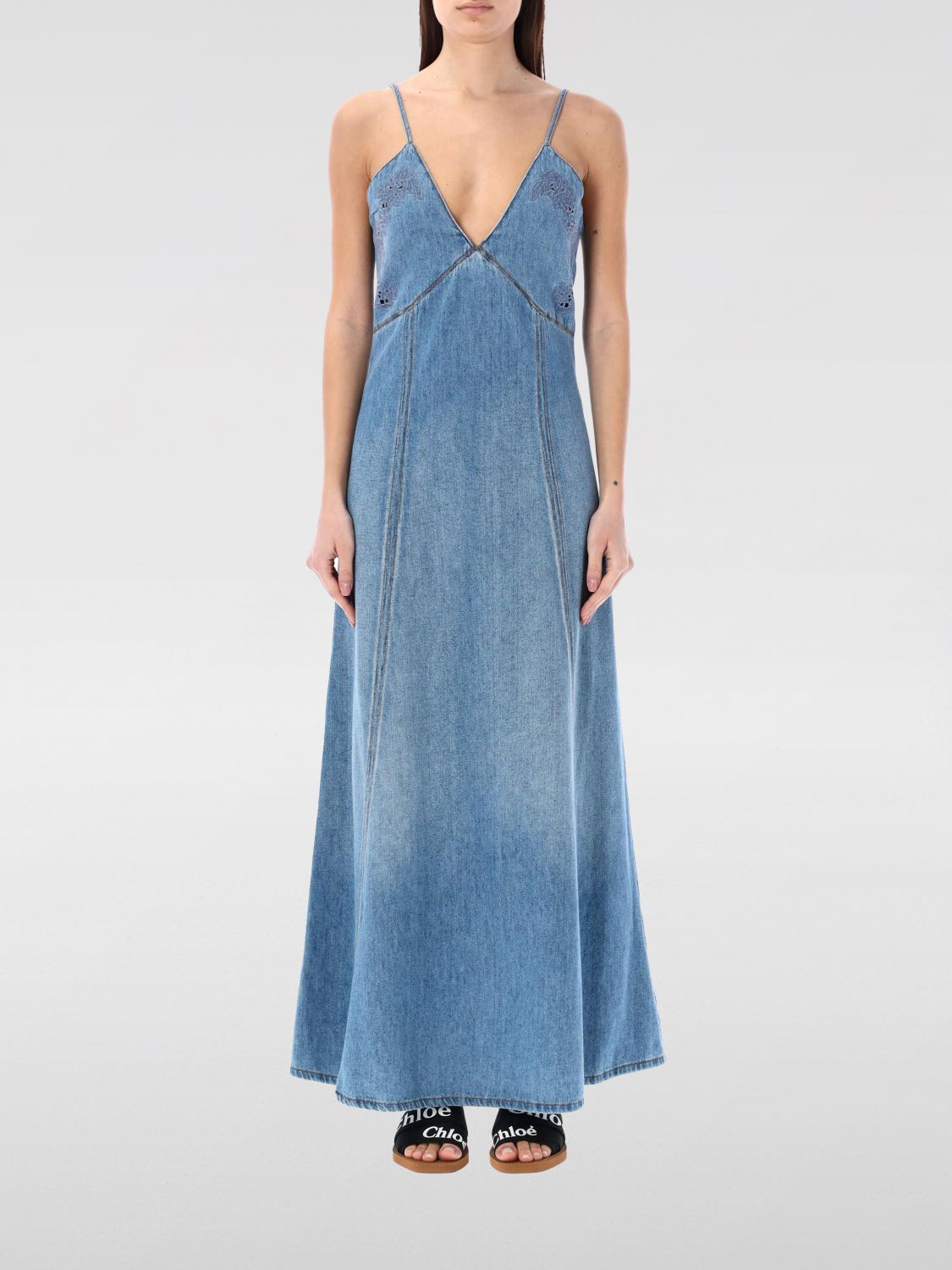 Chloé Dress CHLOÉ Woman color Blue