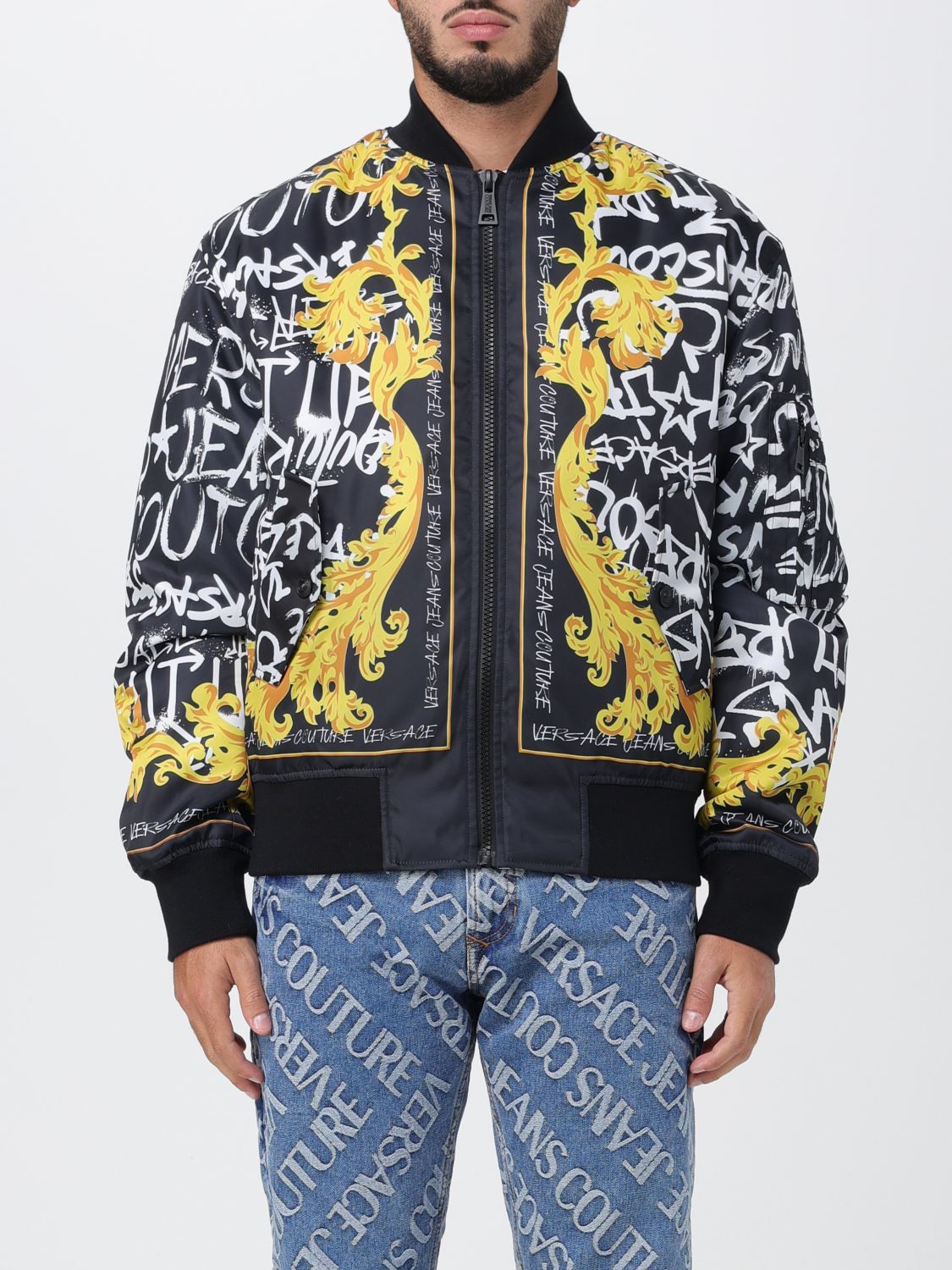 Versace Jeans Couture Jacket VERSACE JEANS COUTURE Men colour Black