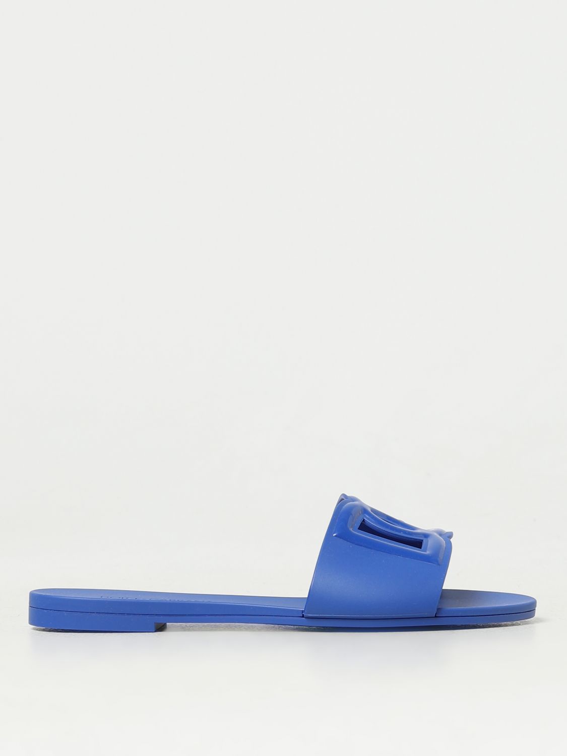 Dolce & Gabbana Flat Sandals DOLCE & GABBANA Woman colour Blue