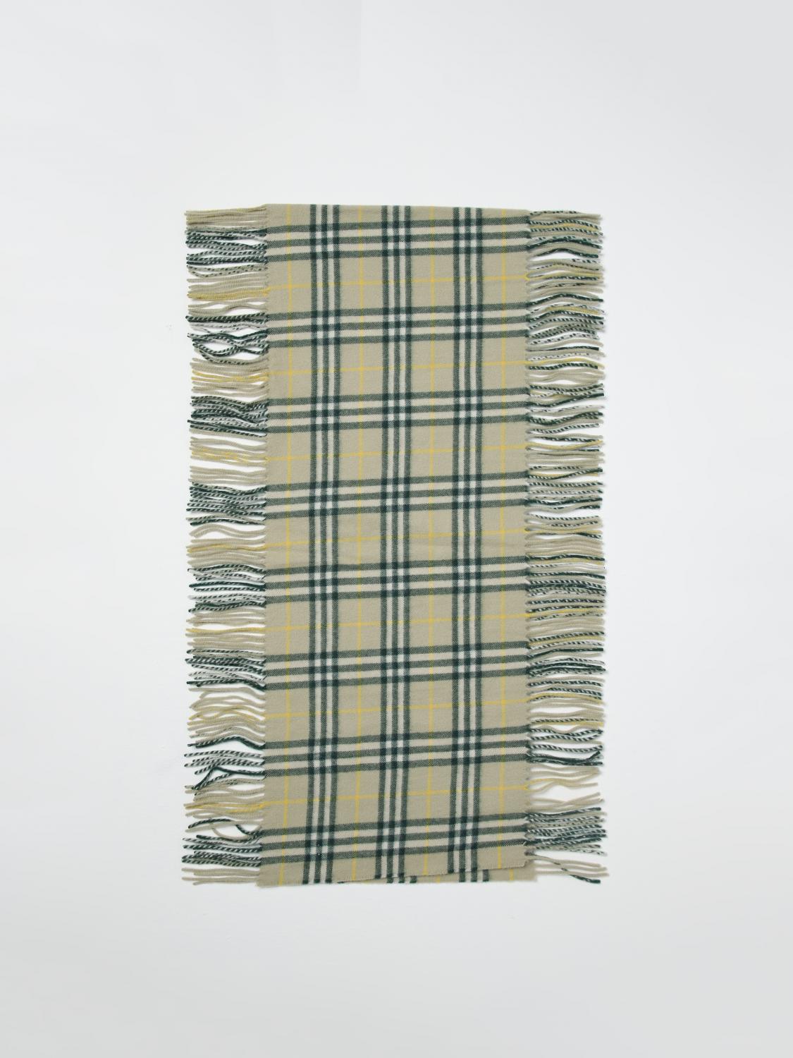 Burberry Scarf BURBERRY Woman color Green