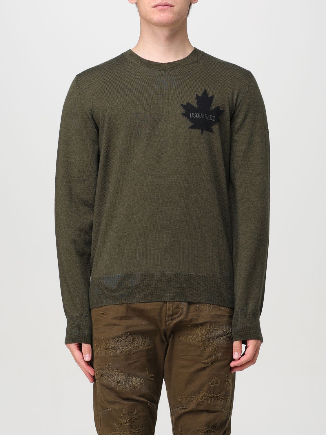 Dsquared2 Sweater DSQUARED2 Men color Military