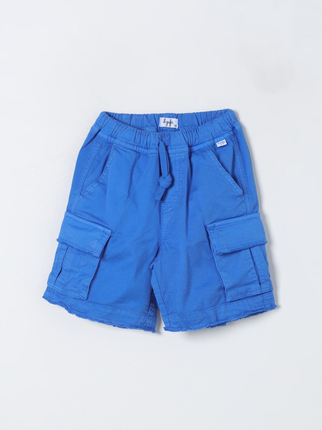 Il Gufo Trousers IL GUFO Kids colour Blue