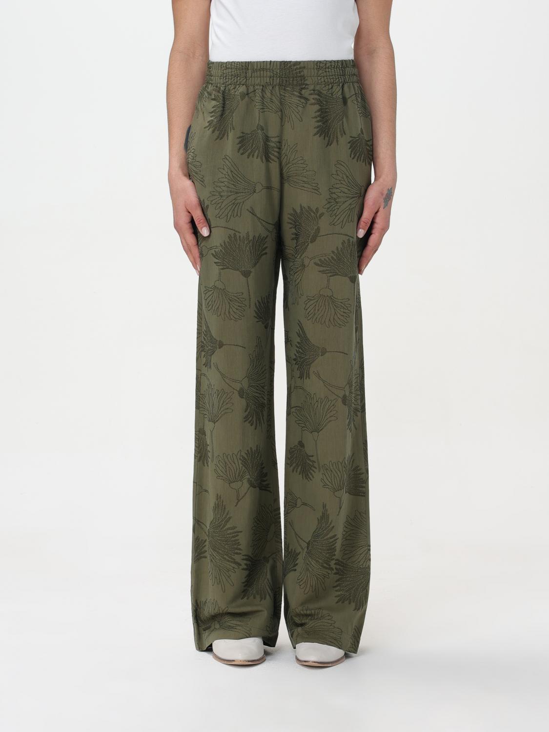 Golden Goose Trousers GOLDEN GOOSE Woman colour Olive