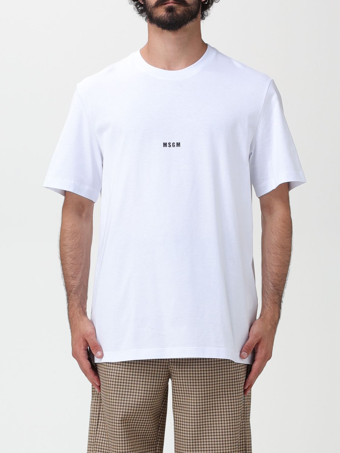 Msgm T-Shirt MSGM Men colour White