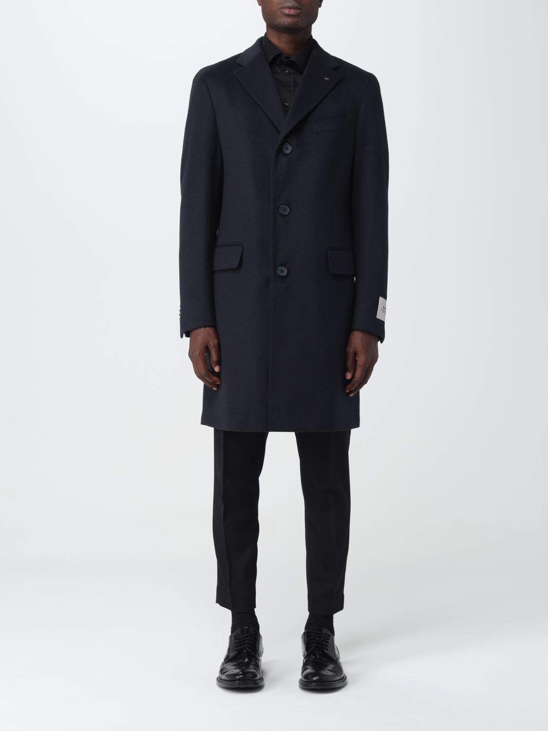 Corneliani Coat CORNELIANI Men colour Blue