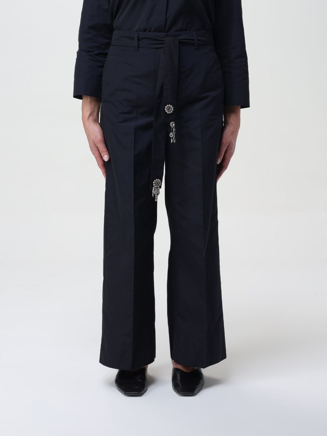  Trousers 'S MAX MARA Woman colour Blue