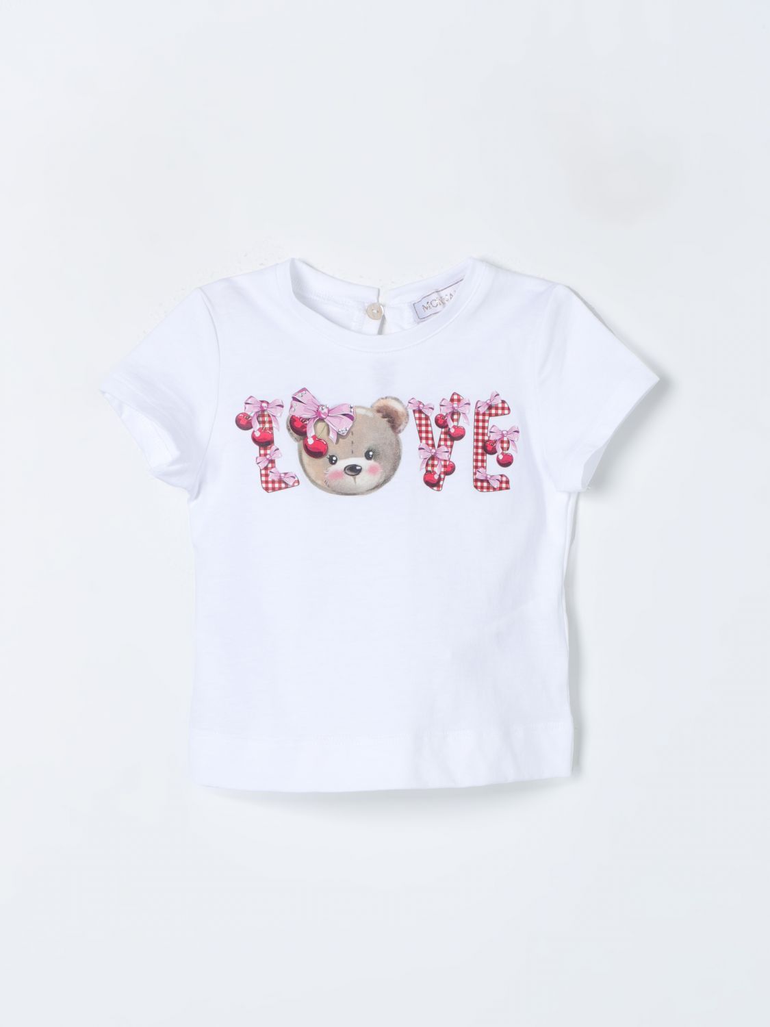 Monnalisa T-Shirt MONNALISA Kids color White