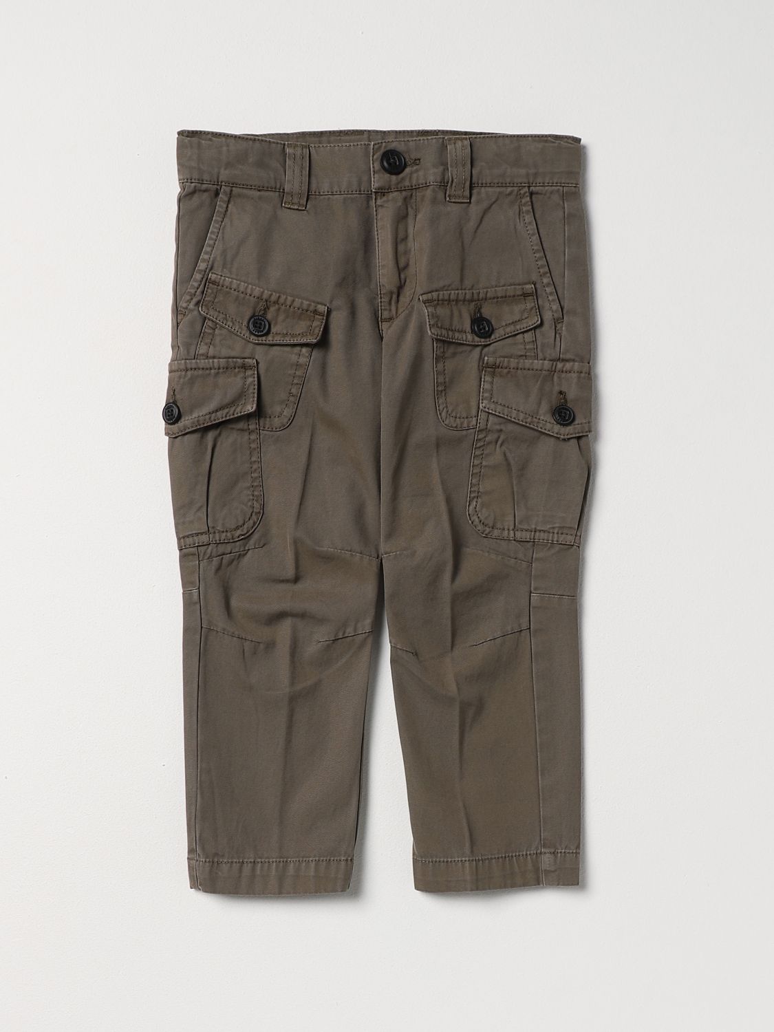 Diesel Trousers DIESEL Kids colour Green