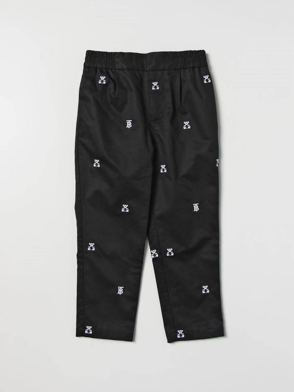 Burberry Trousers BURBERRY Kids colour Black