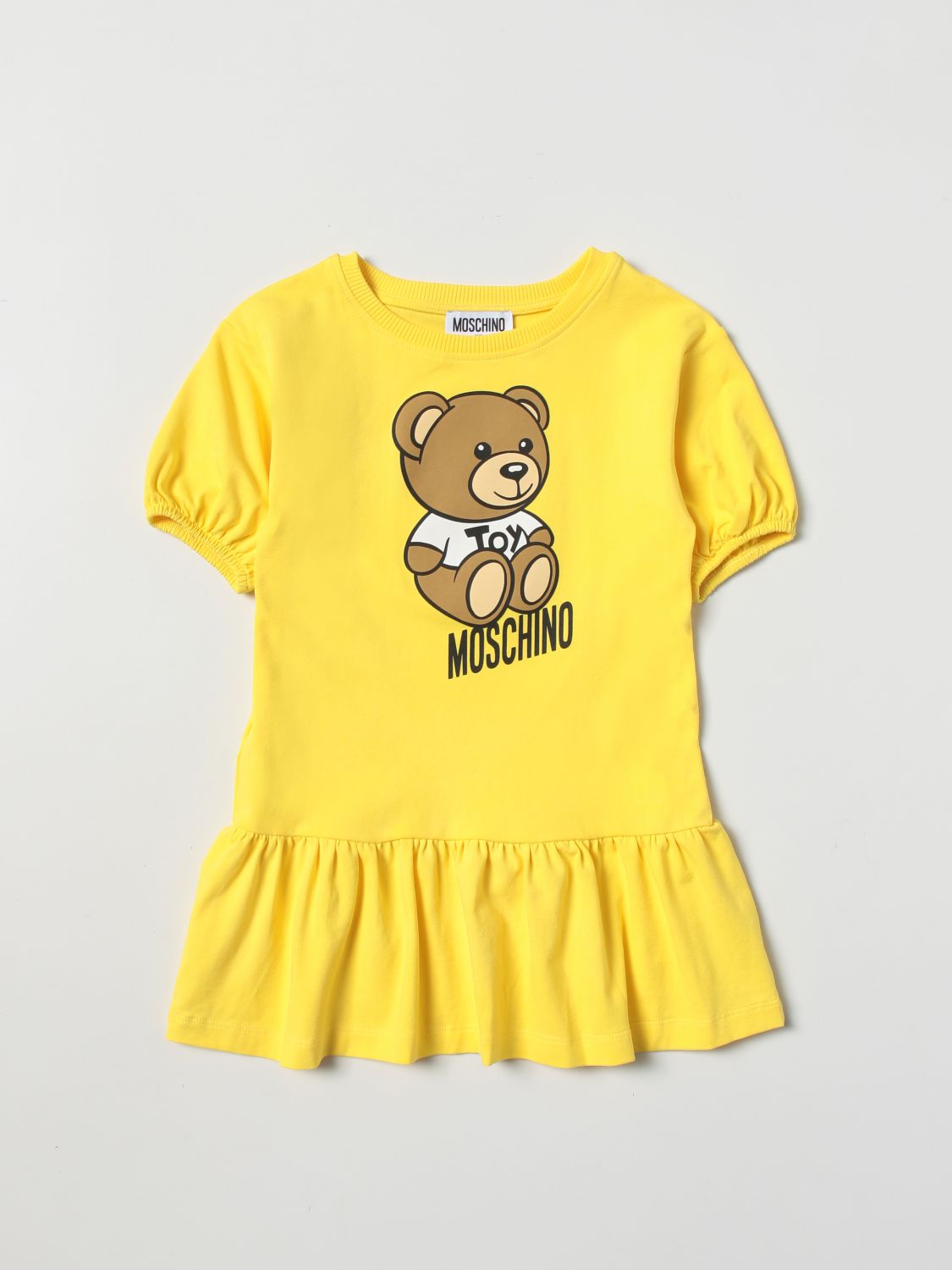  Dress MOSCHINO KID Kids colour Yellow