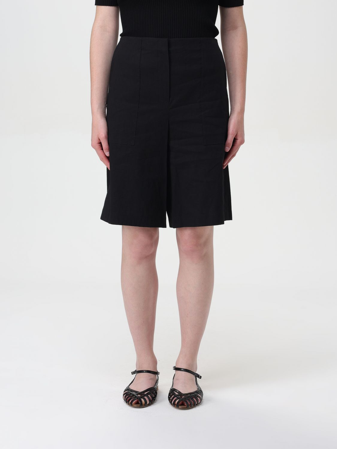 Theory Short THEORY Woman color Black