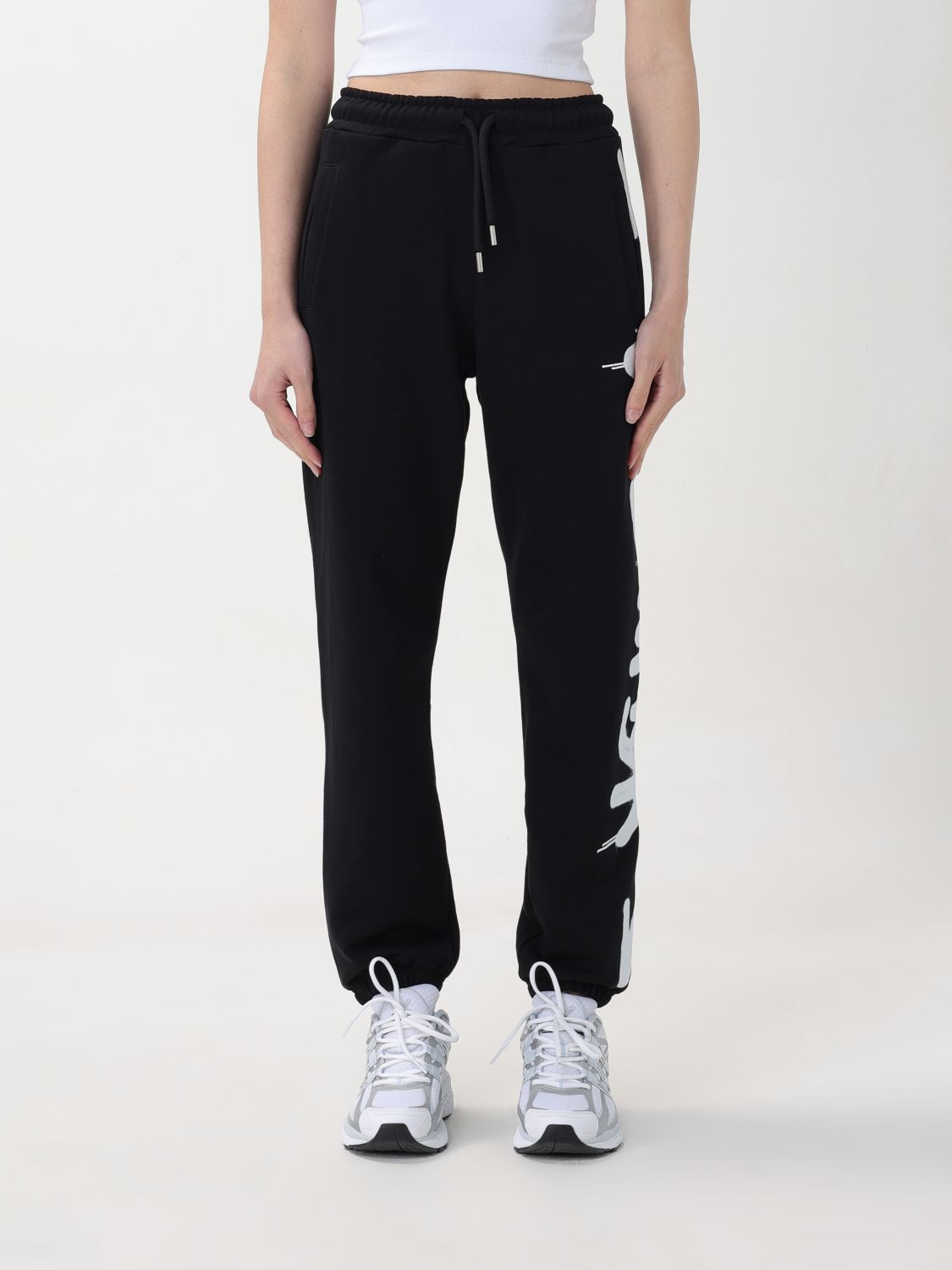 Disclaimer Trousers DISCLAIMER Woman colour Black