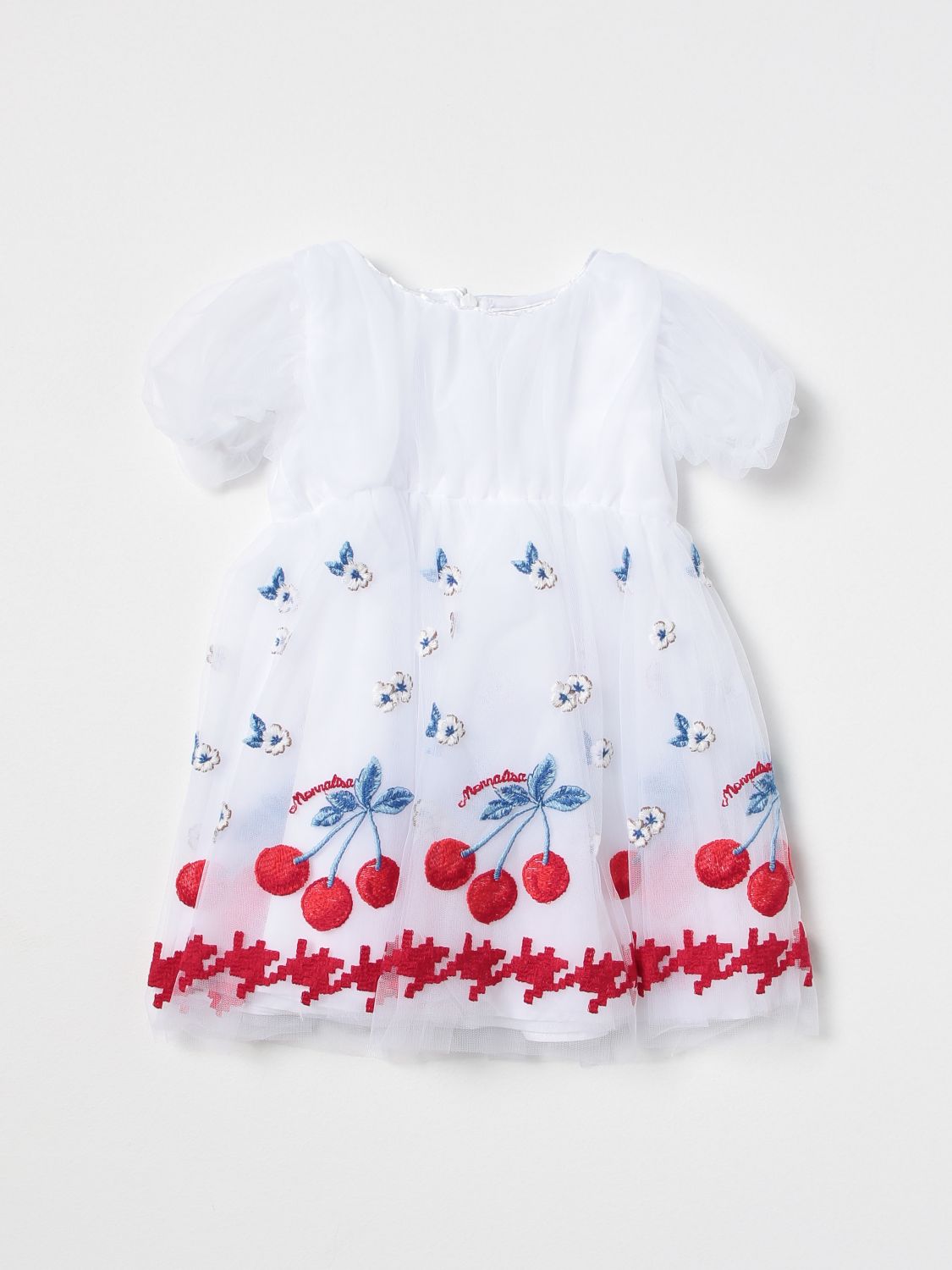 Monnalisa Dress MONNALISA Kids colour White