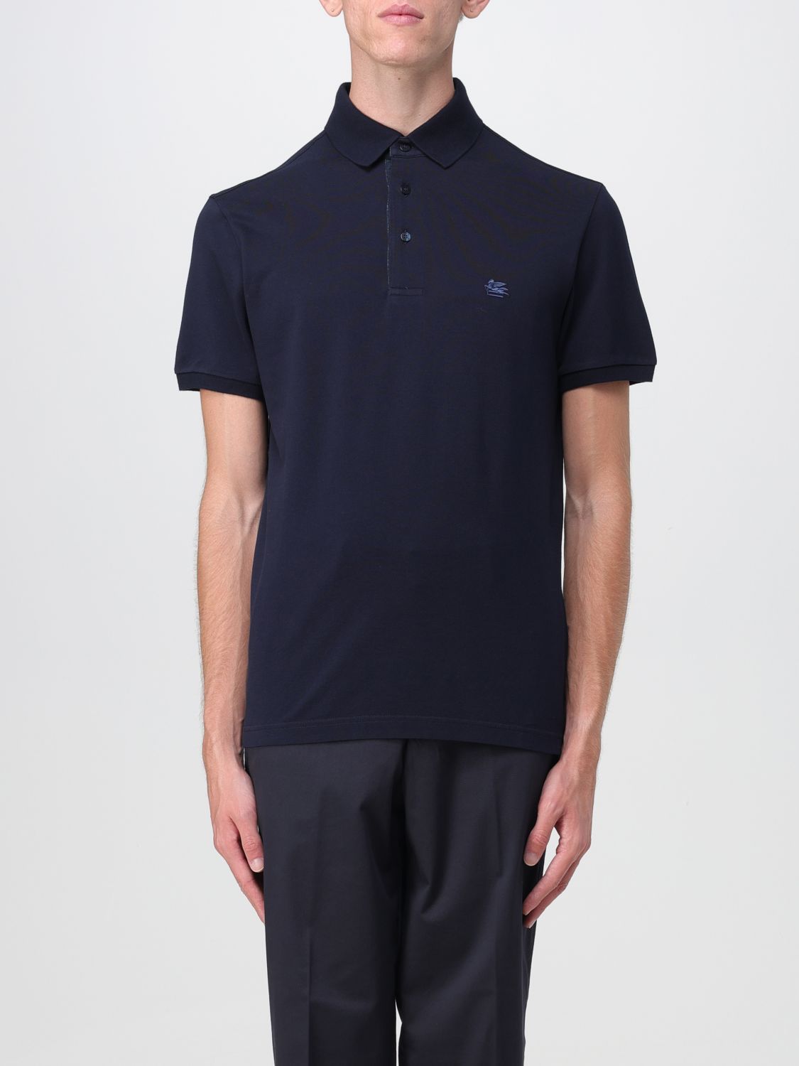 Etro Polo Shirt ETRO Men colour Blue