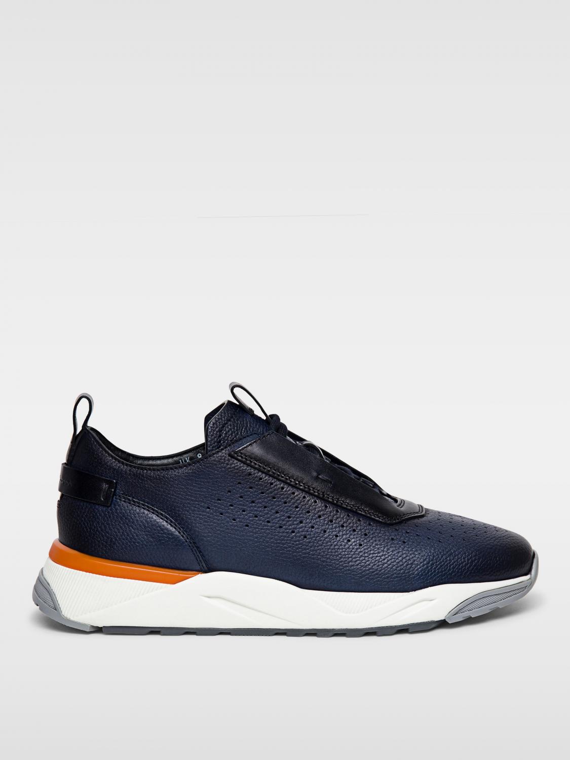 Santoni Sneakers SANTONI Men color Blue