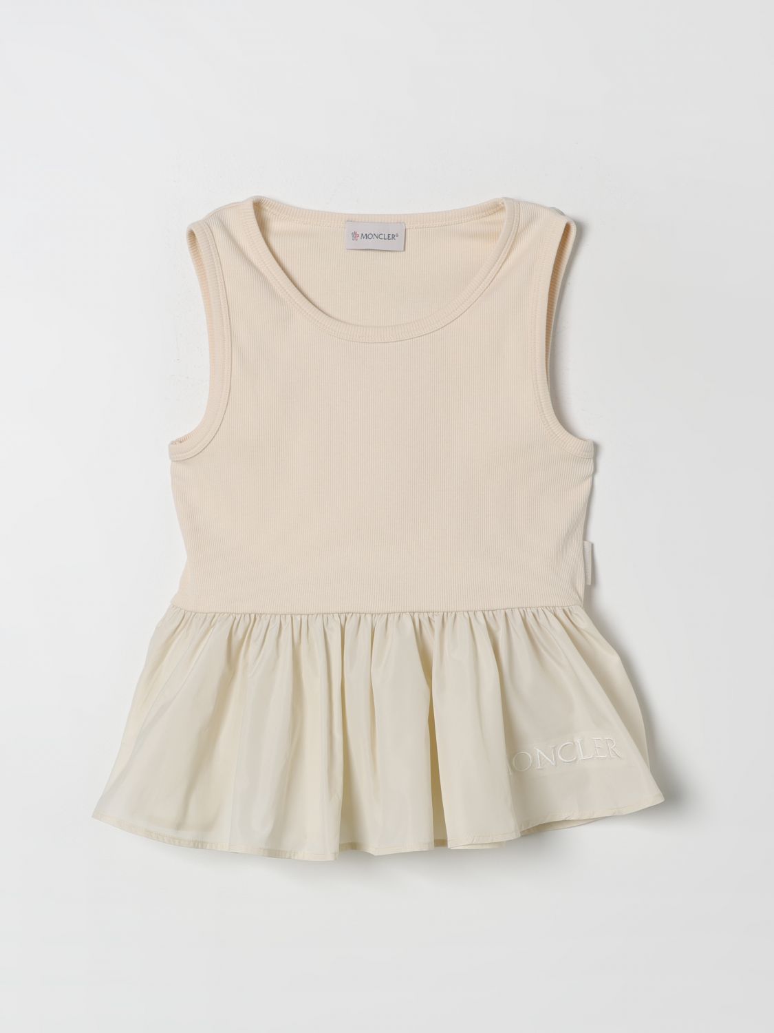 Moncler Top MONCLER Kids color Cream