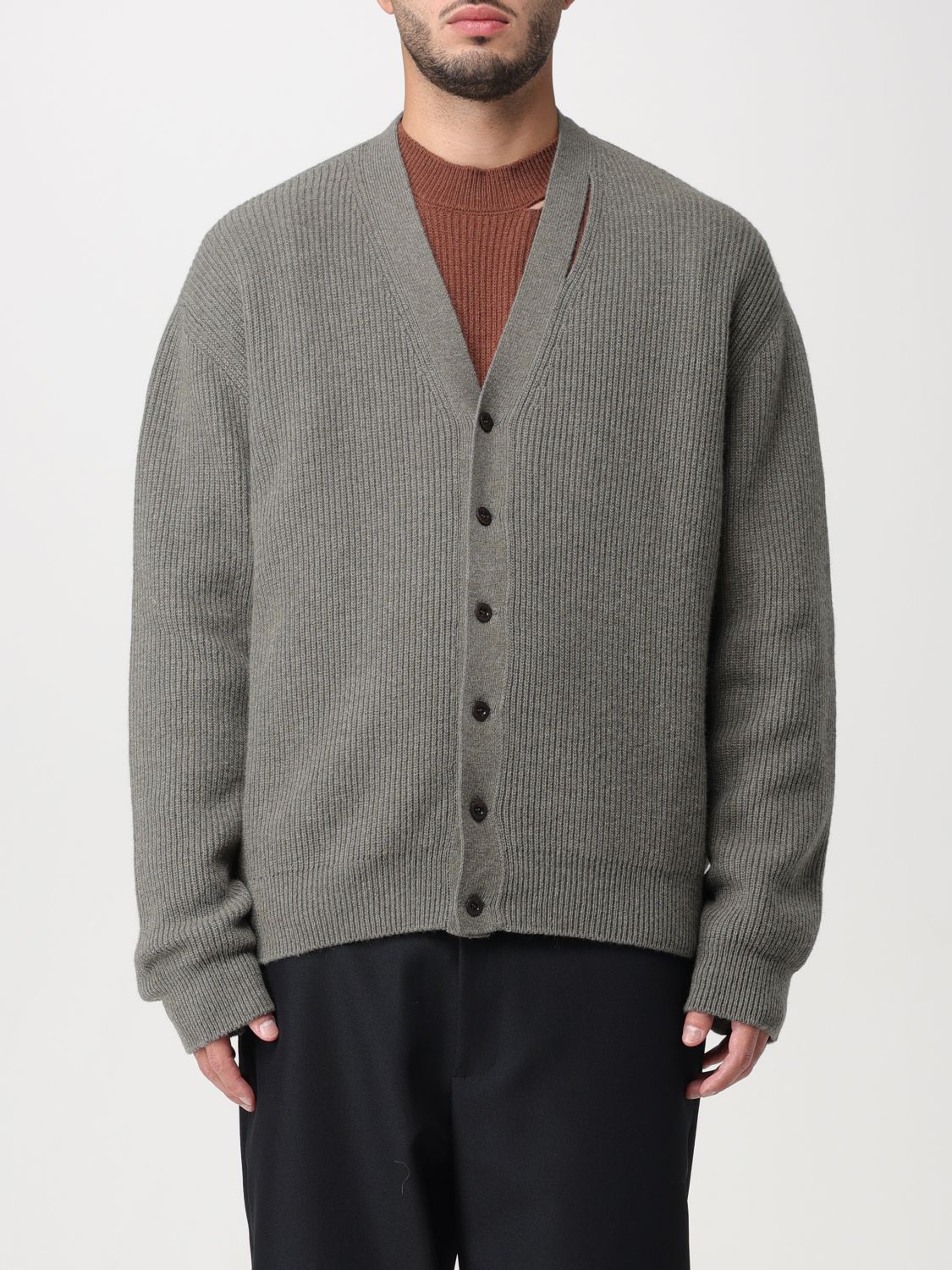 Paura Cardigan PAURA Men colour Grey