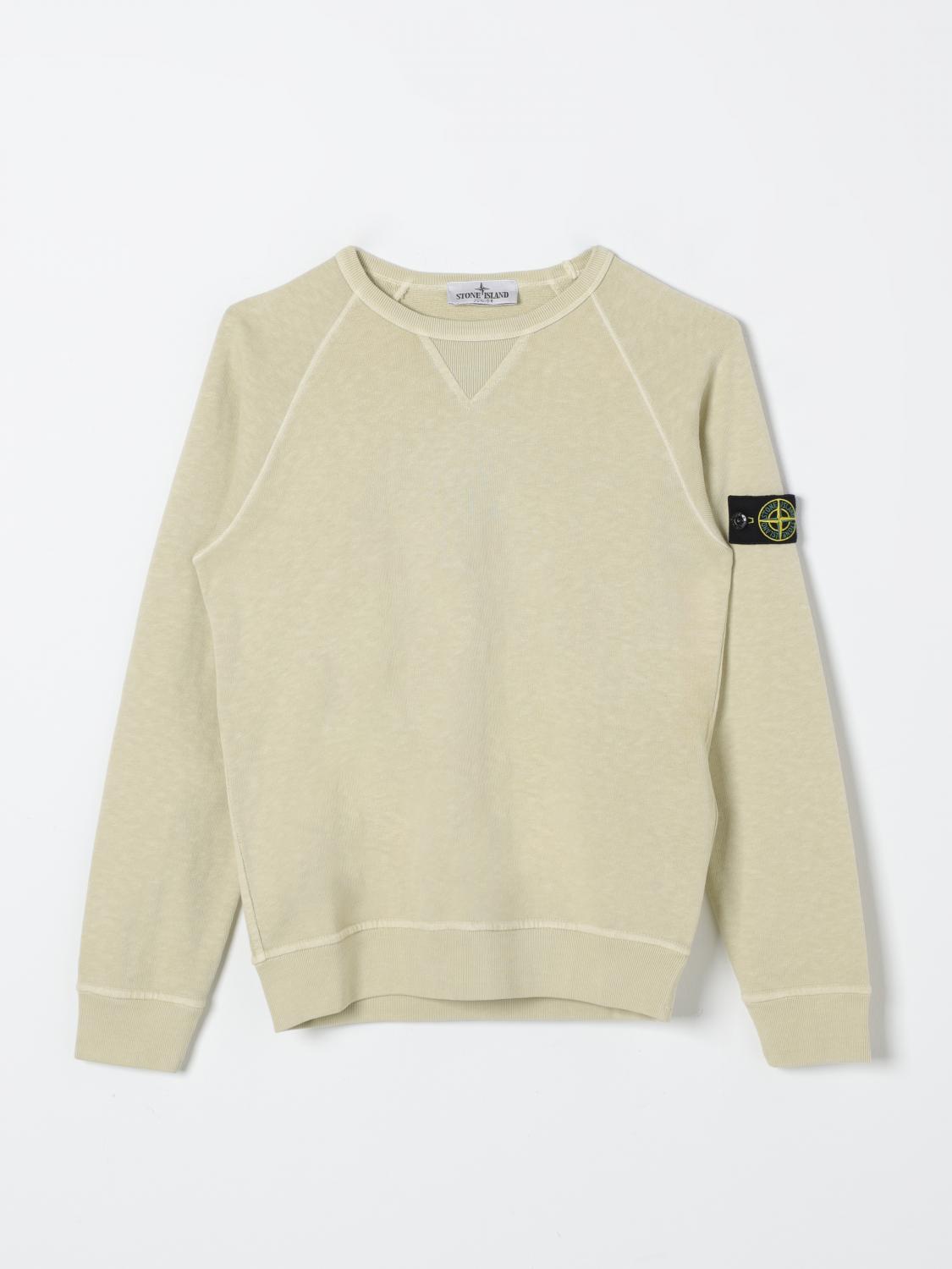 Stone Island Junior Sweater STONE ISLAND JUNIOR Kids color Beige