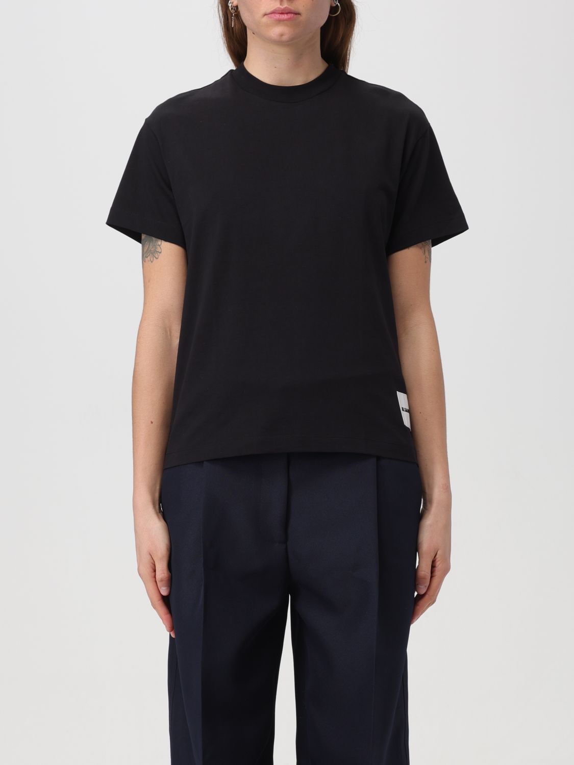 Jil Sander T-Shirt JIL SANDER Woman colour Black