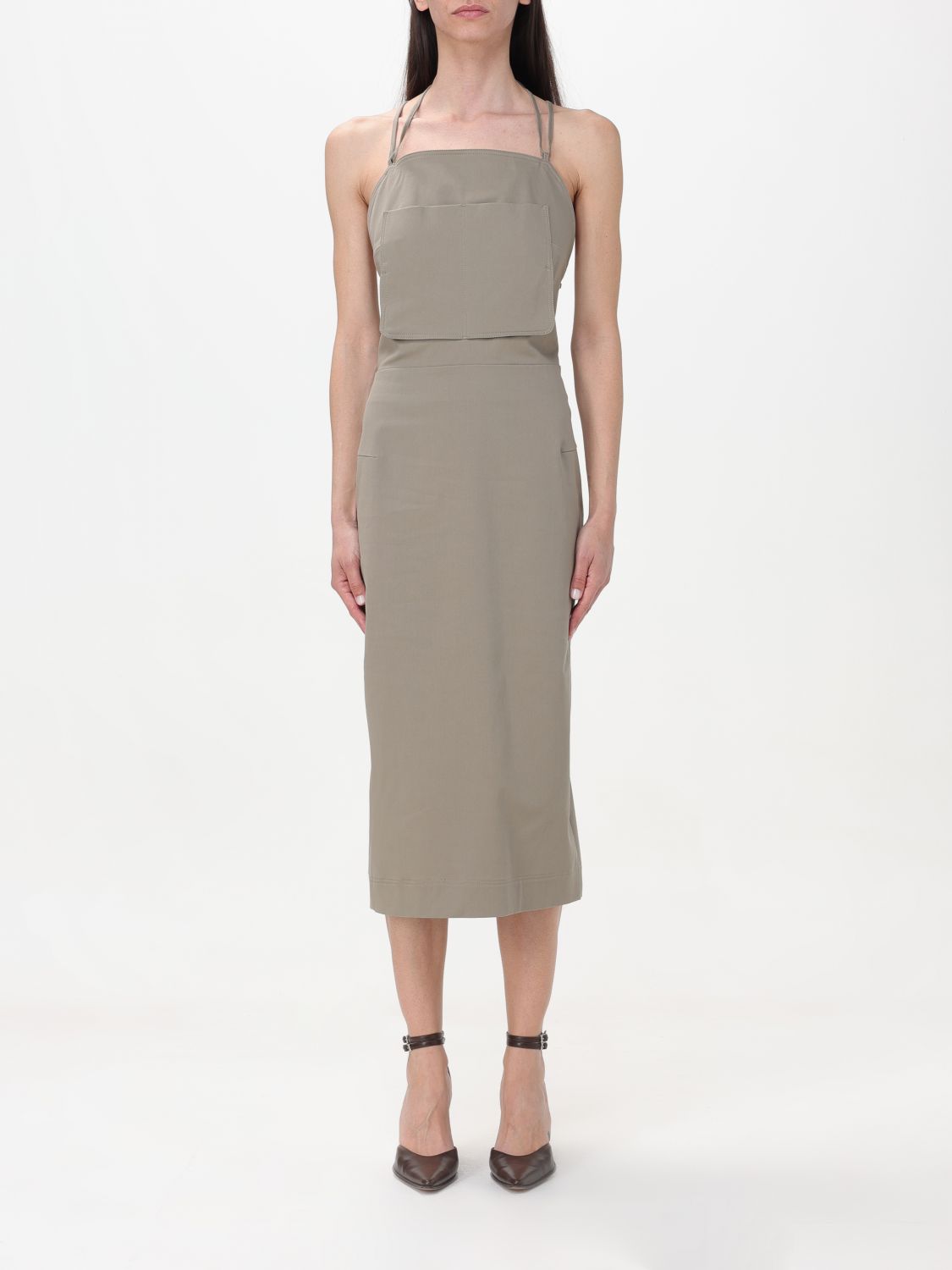 Max Mara Dress MAX MARA Woman colour Beige