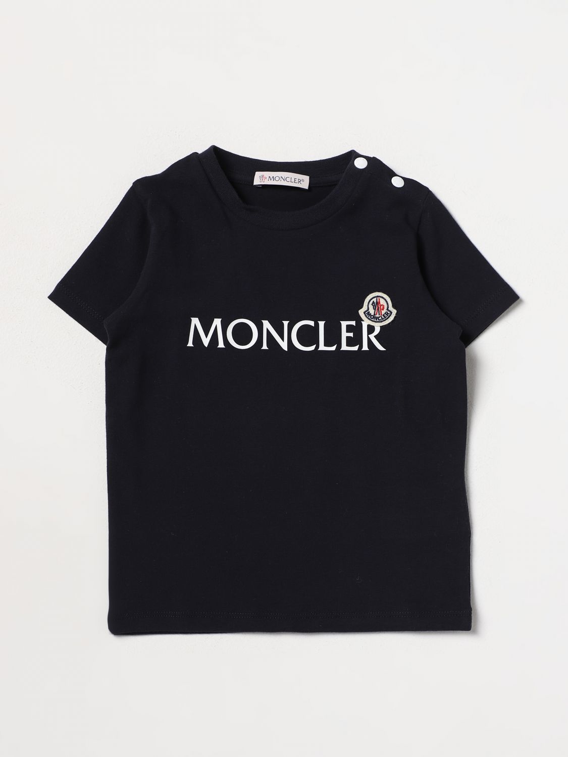 Moncler T-Shirt MONCLER Kids colour Blue