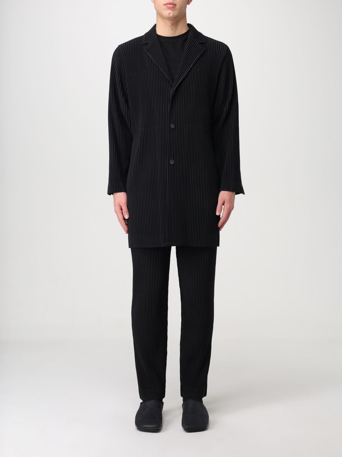 Issey Miyake Coat ISSEY MIYAKE Men colour Black