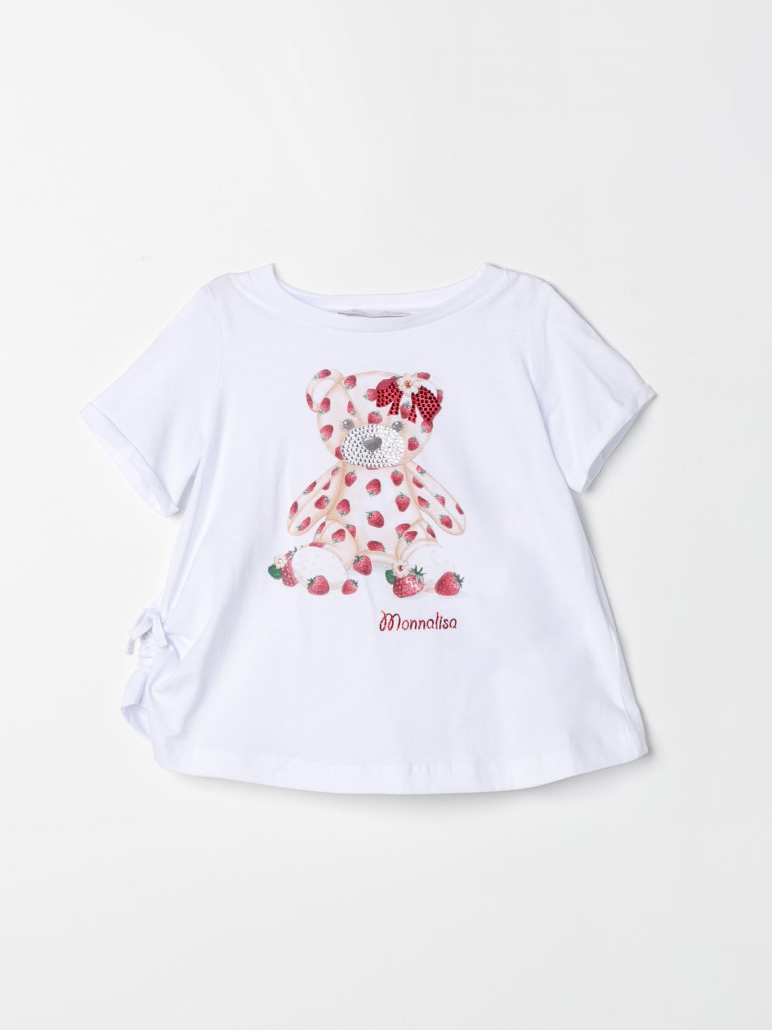 Monnalisa T-Shirt MONNALISA Kids colour White