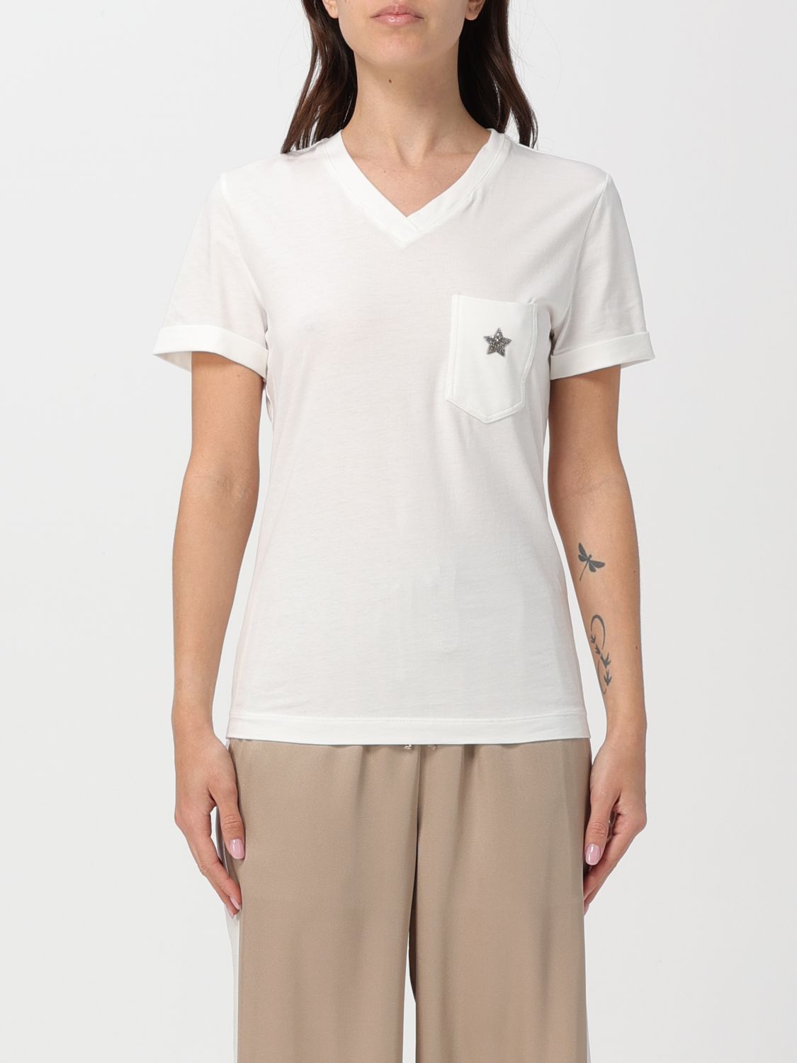 Lorena Antoniazzi T-Shirt LORENA ANTONIAZZI Woman colour White