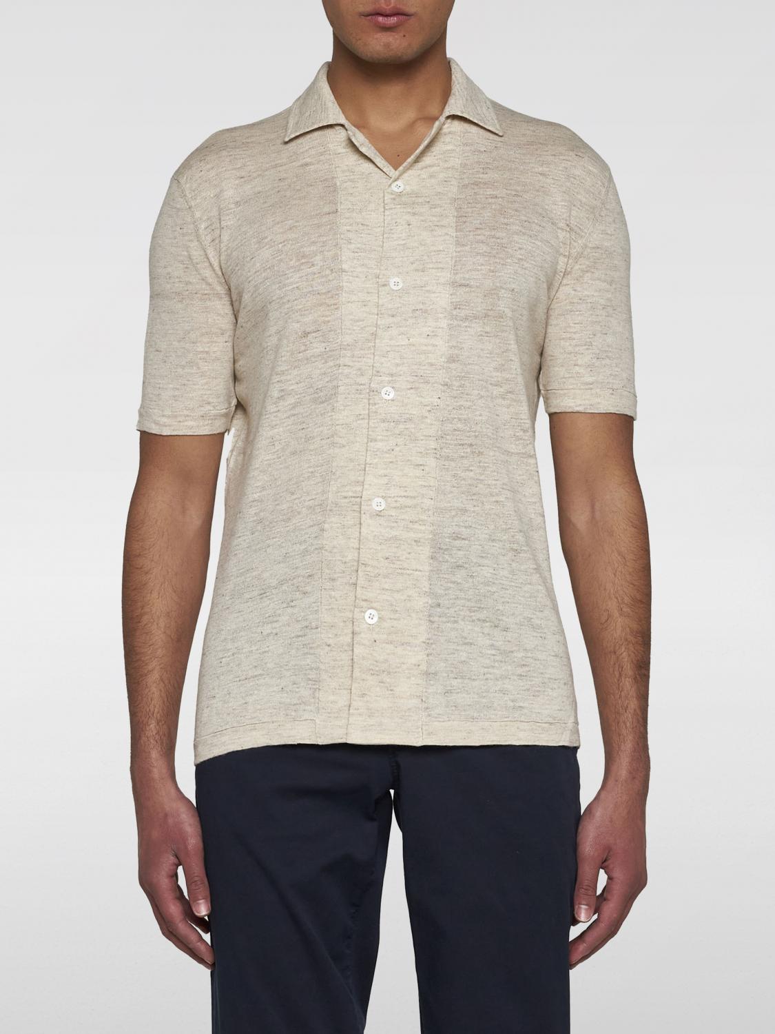 Brunello Cucinelli Shirt BRUNELLO CUCINELLI Men color Beige