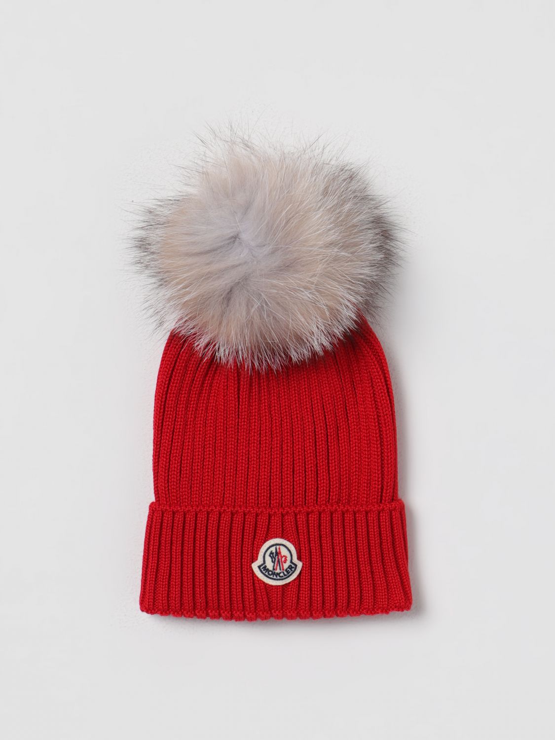 Moncler Girls' Hats MONCLER Kids colour Red