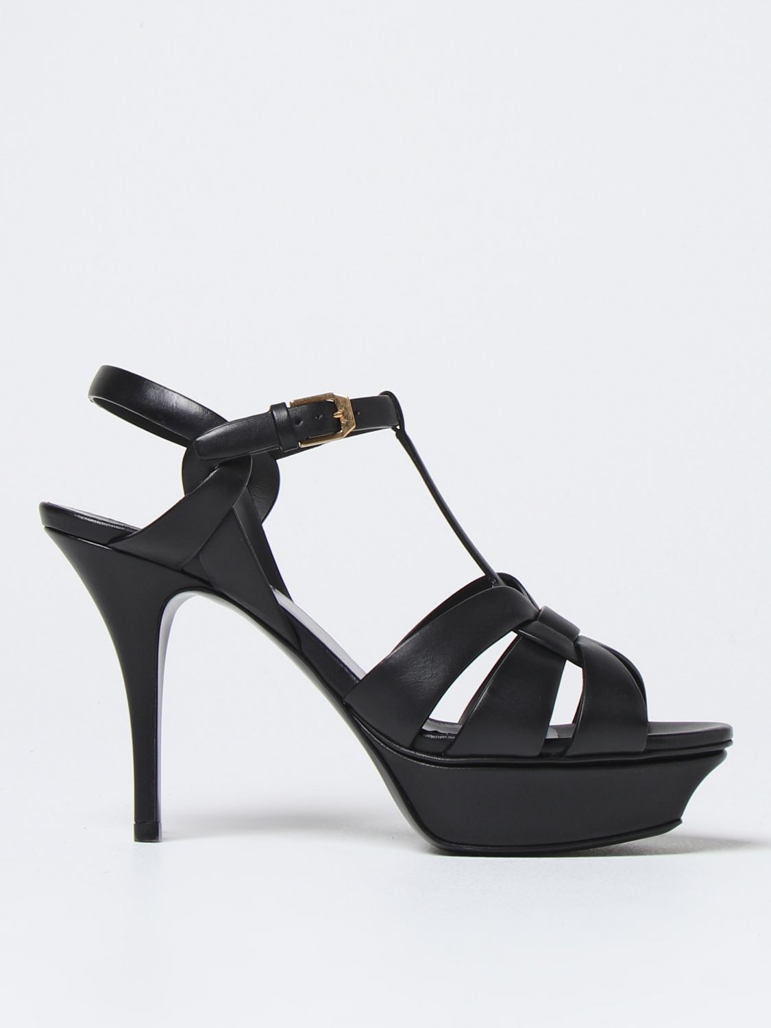 Saint Laurent Heeled Sandals SAINT LAURENT Woman colour Black