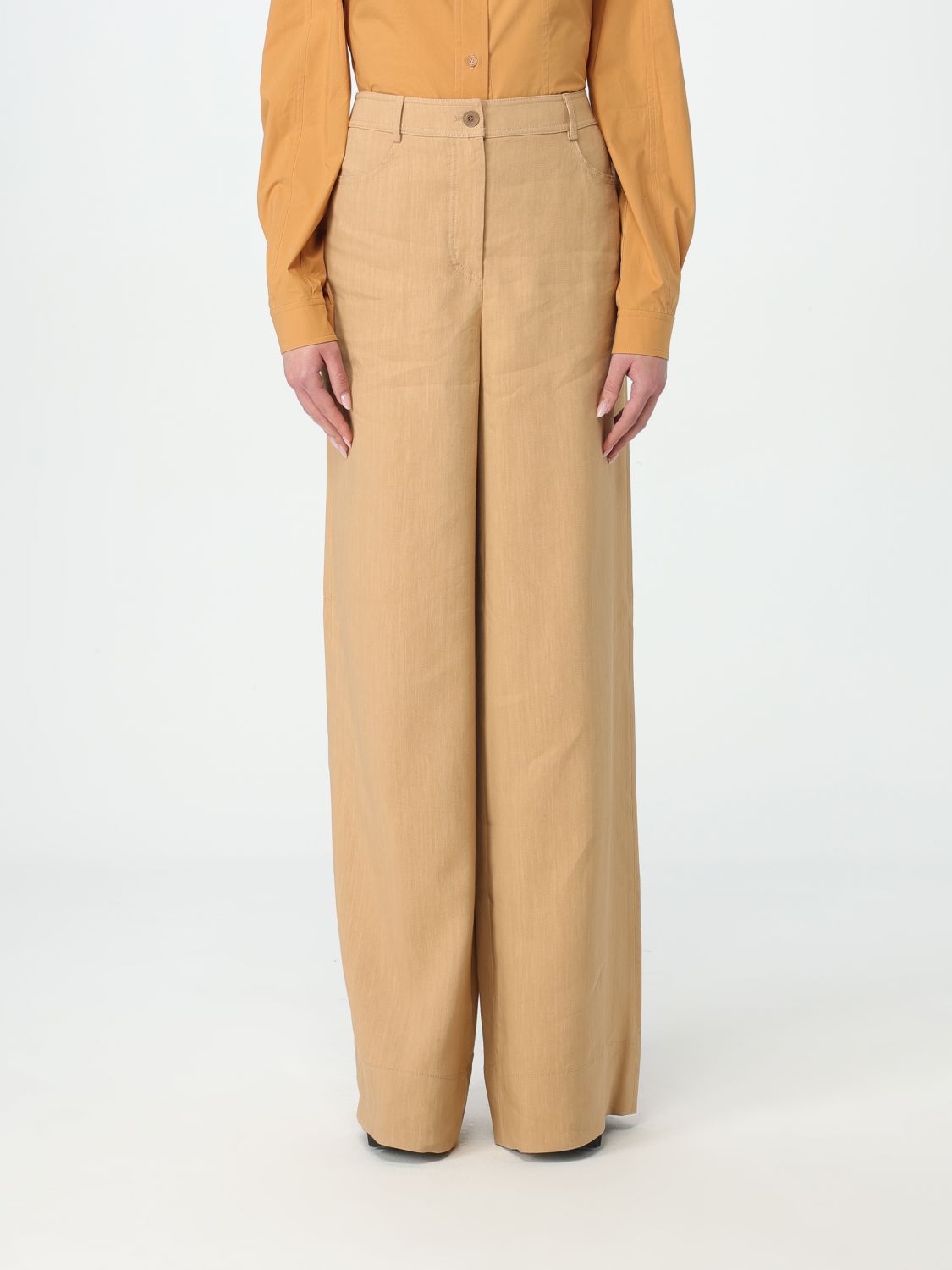 Alberta Ferretti Pants ALBERTA FERRETTI Woman color Beige