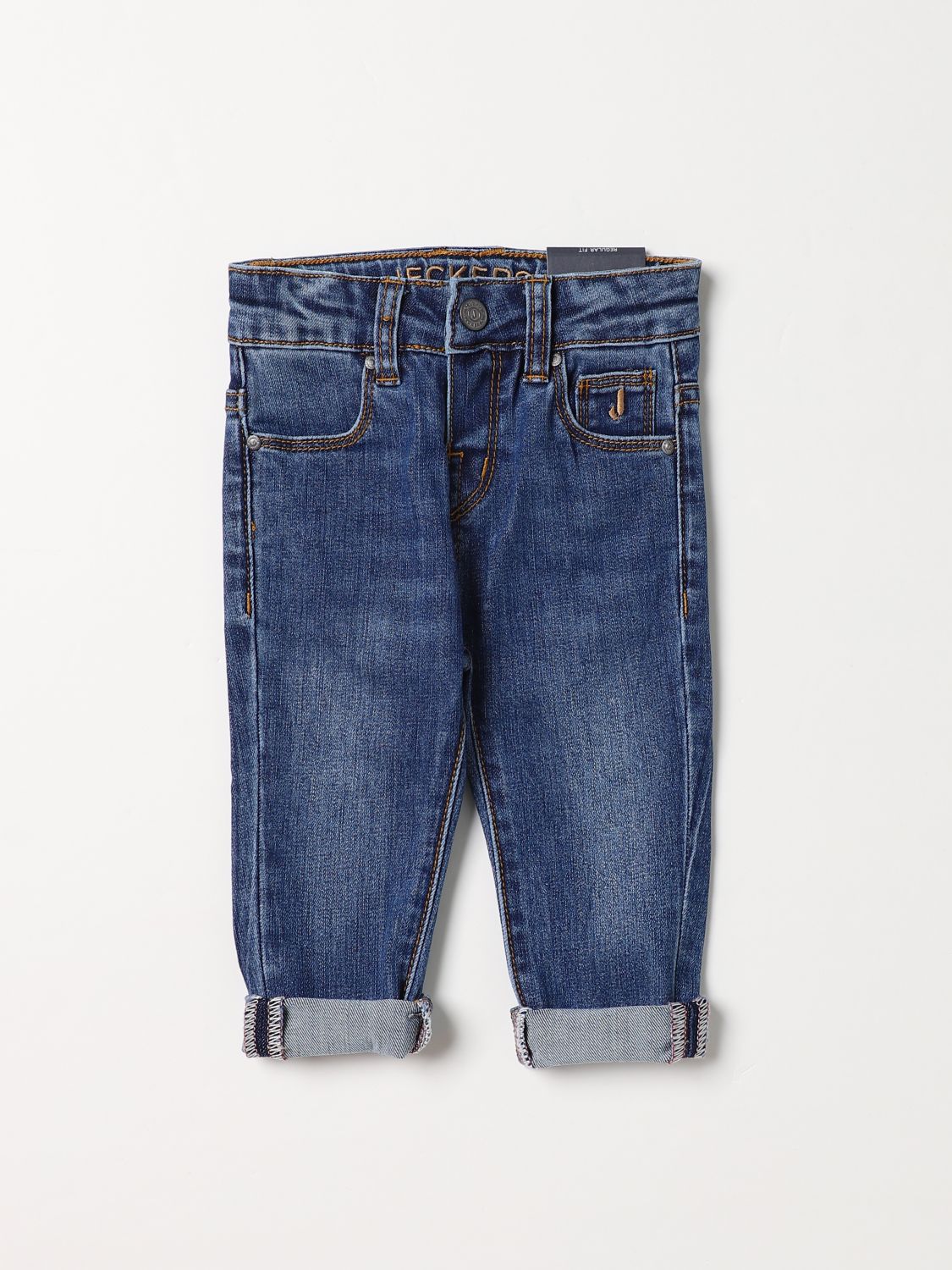 Jeckerson Trousers JECKERSON Kids colour Denim