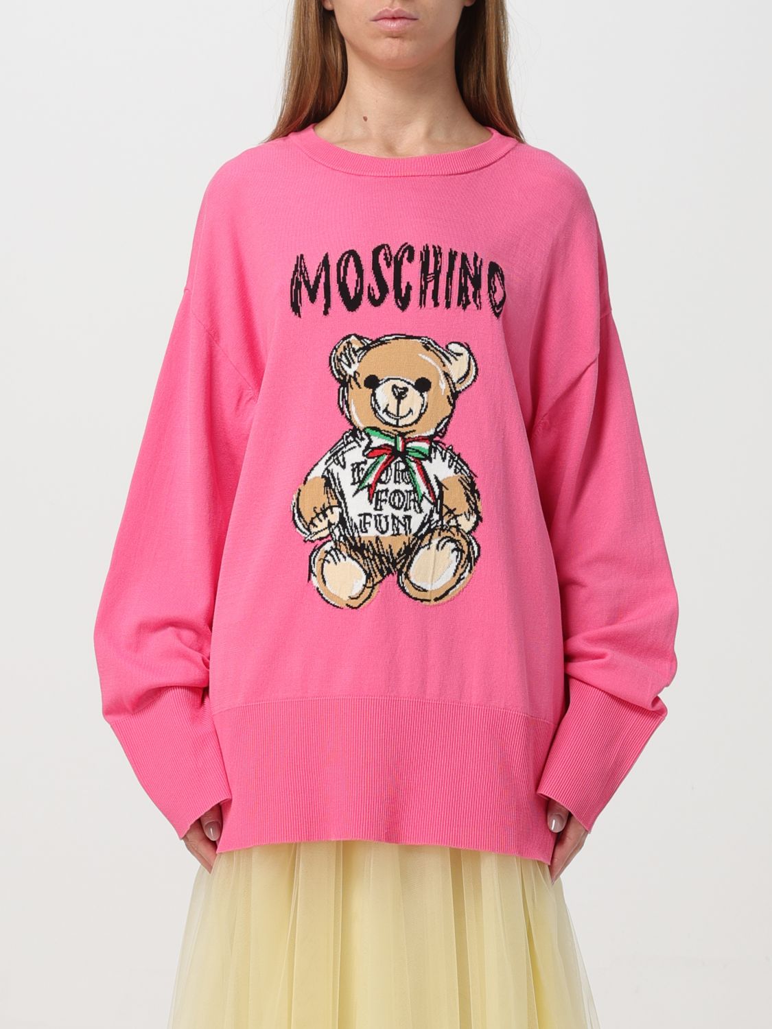 Moschino Couture Jumper MOSCHINO COUTURE Woman colour Fuchsia