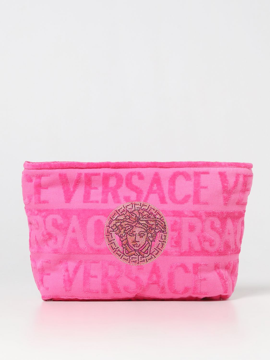 Versace Cosmetic Case VERSACE Woman colour Fuchsia