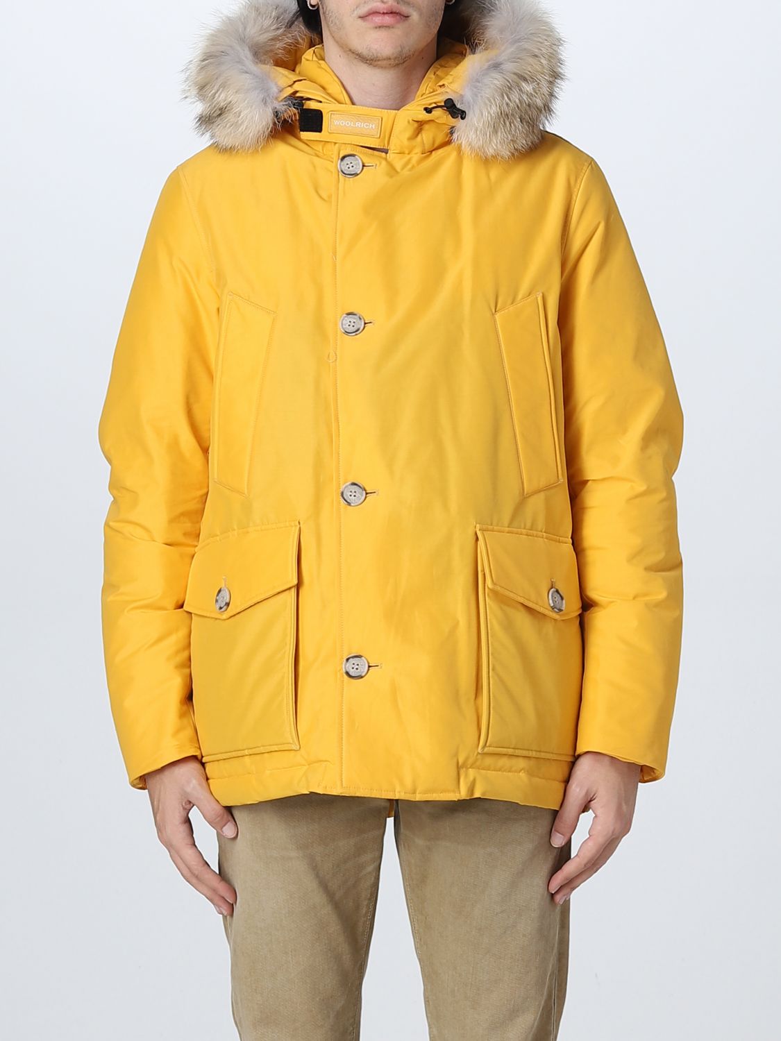 Woolrich Jacket WOOLRICH Men colour Yellow