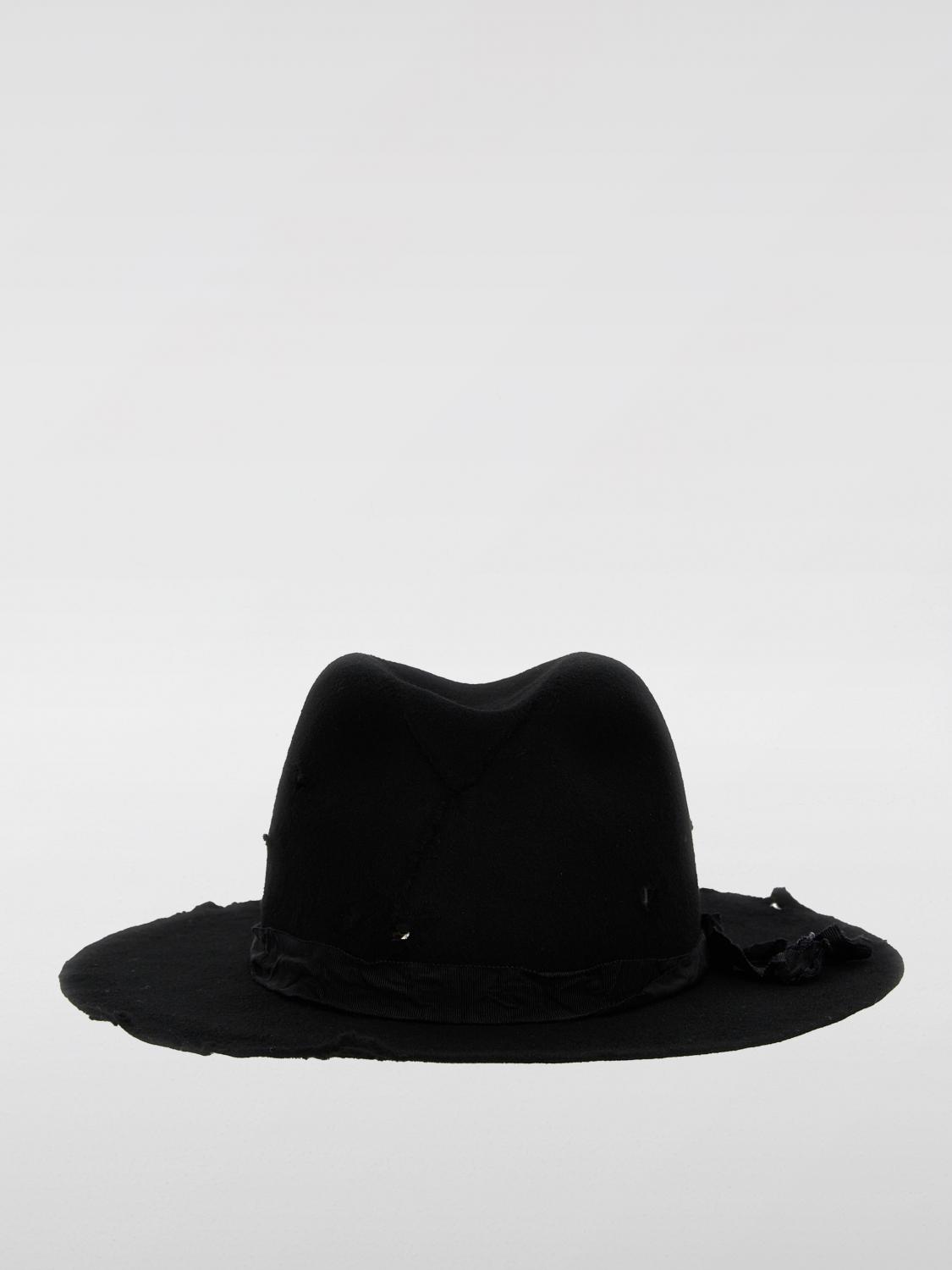 Yohji Yamamoto Hat YOHJI YAMAMOTO Men color Black