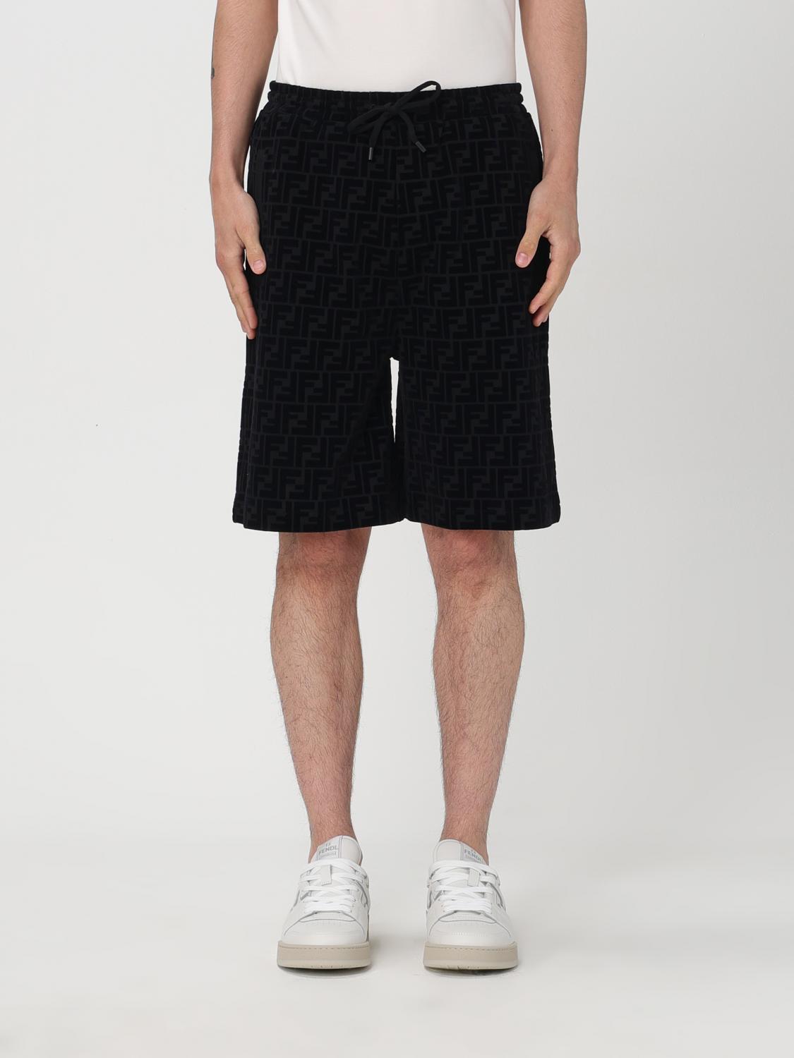 FENDI Short FENDI Men colour Black