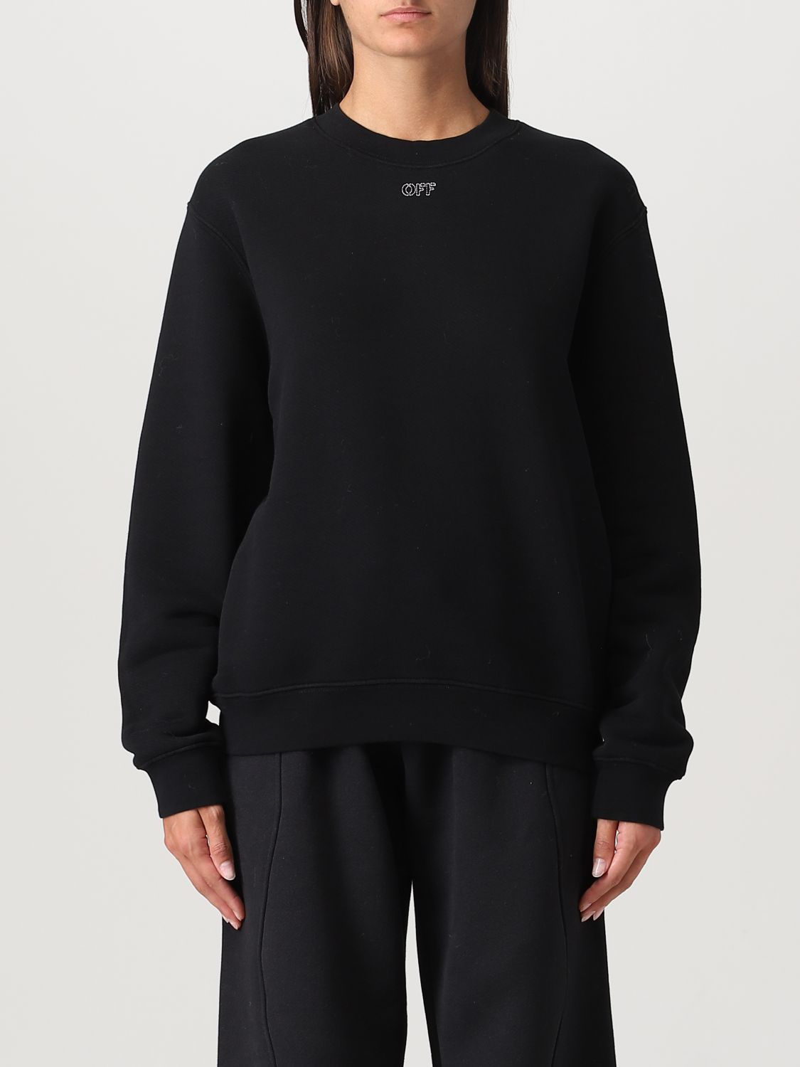 OFF-WHITE Sweatshirt OFF-WHITE Woman colour Black